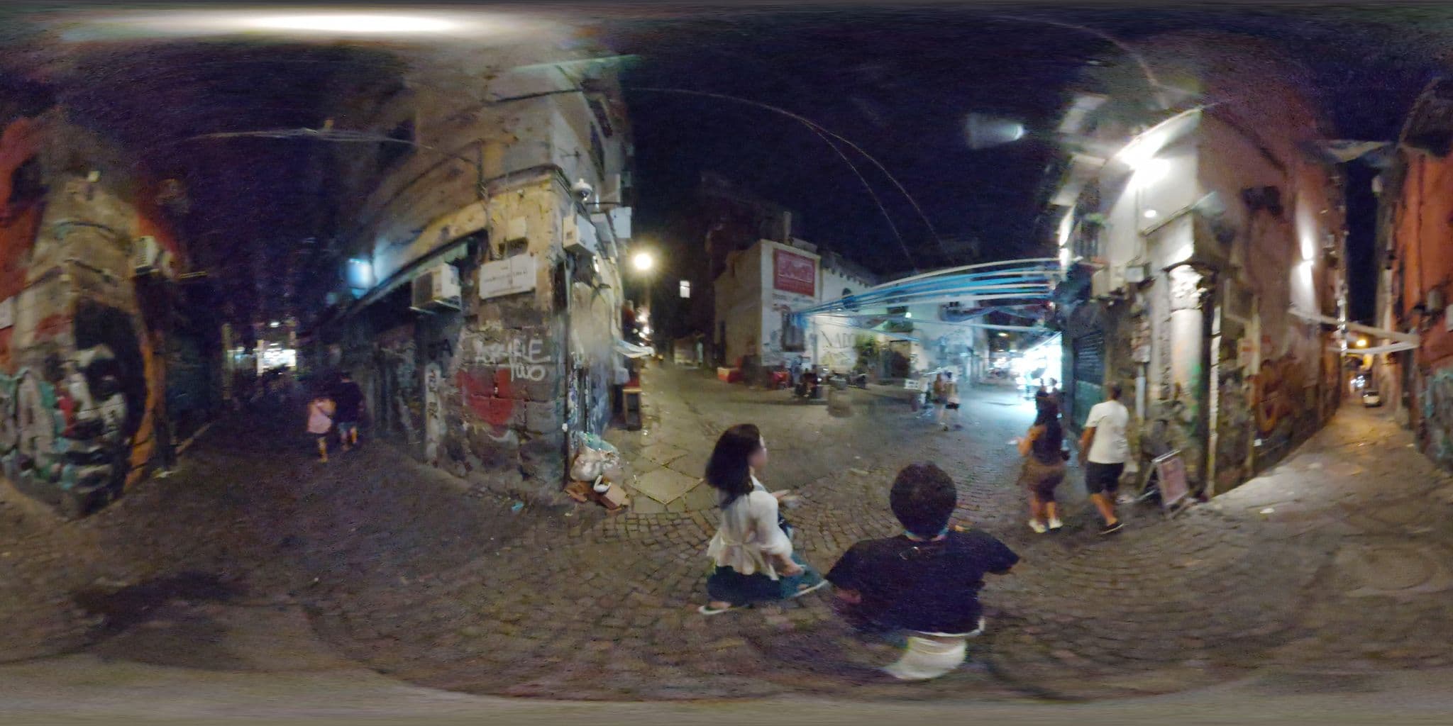 Street view near Gregorius Diamerisma panoramic terrace, Pendino — © mapconcierge (CC BY-SA · Mapillary)