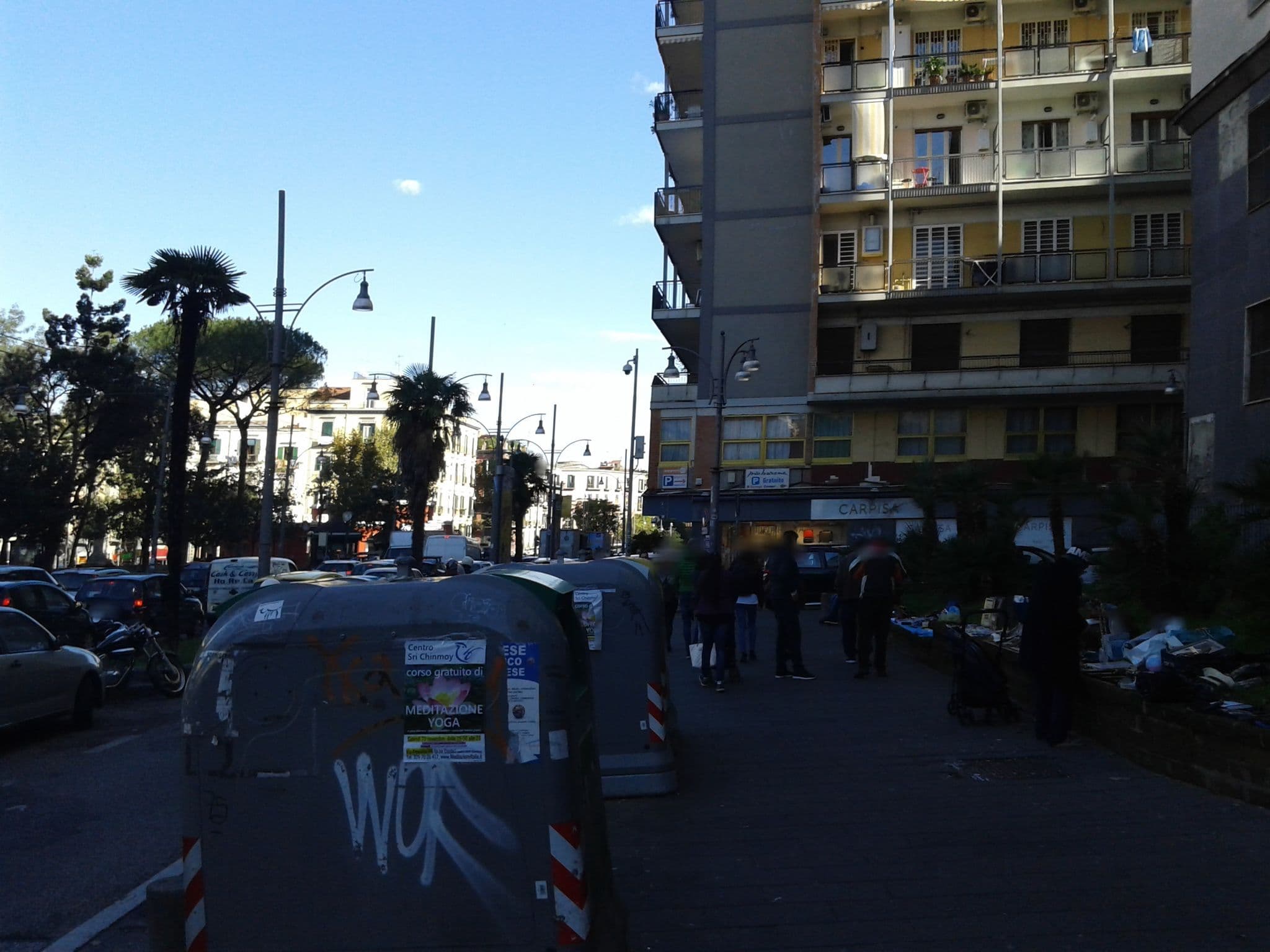 Street view near Bellini II Hotel Naples, Stella — © lucaluongo95 (CC BY-SA · Mapillary)