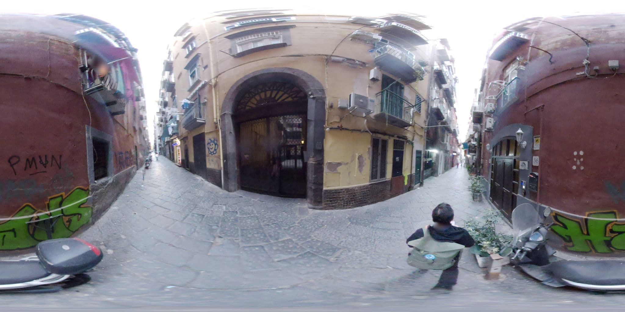 Street view near Core Napoli, San Giuseppe — © mapconcierge (CC BY-SA · Mapillary)