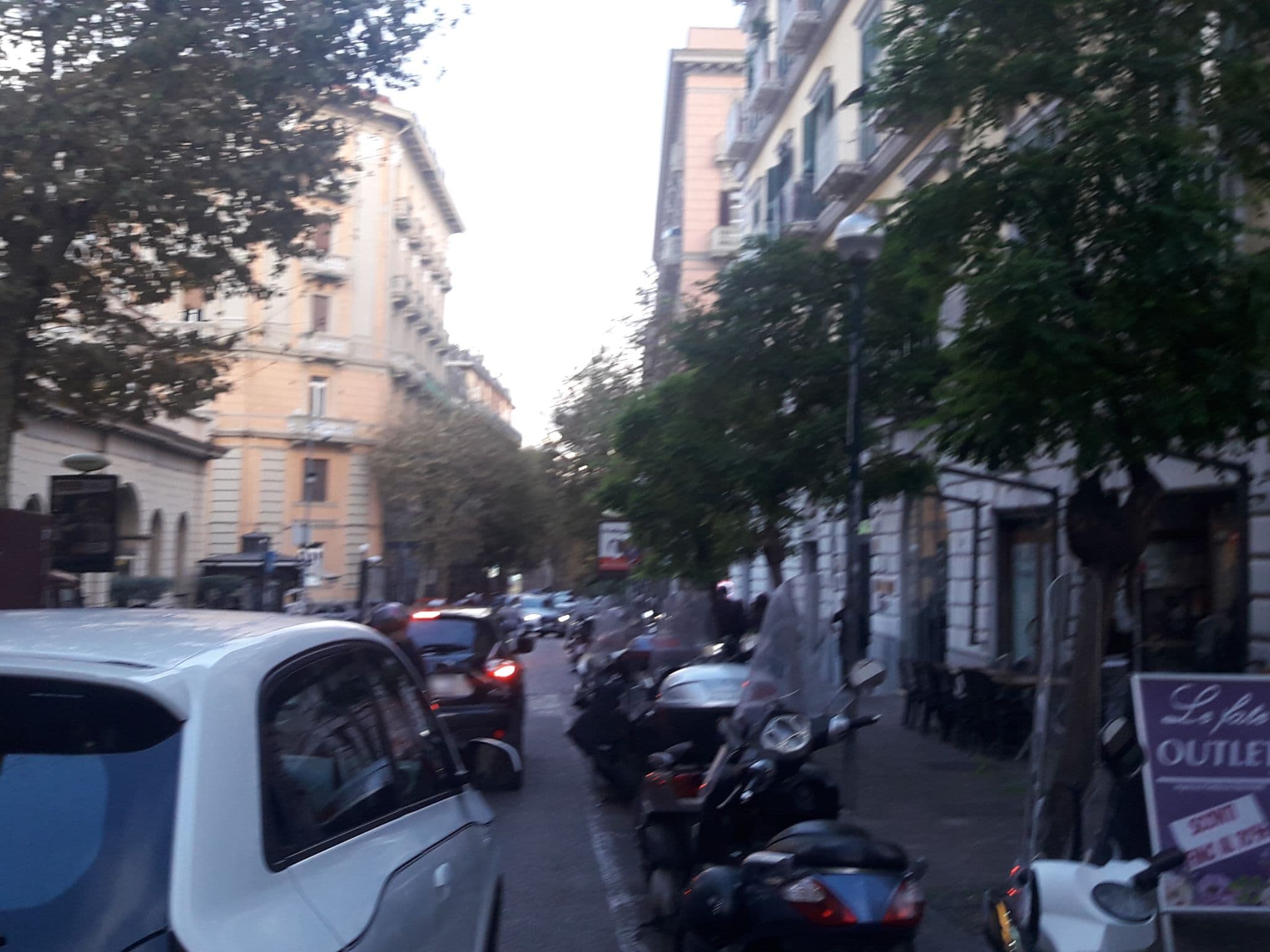 Street view near Partenope Suite Rooms, Vomero — © eleonora10 (CC BY-SA · Mapillary)