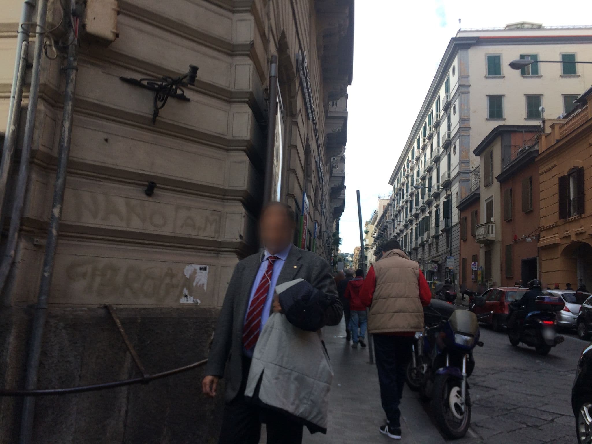 Street view near Casamedeo Guest House, Vomero — © marvi (CC BY-SA · Mapillary)