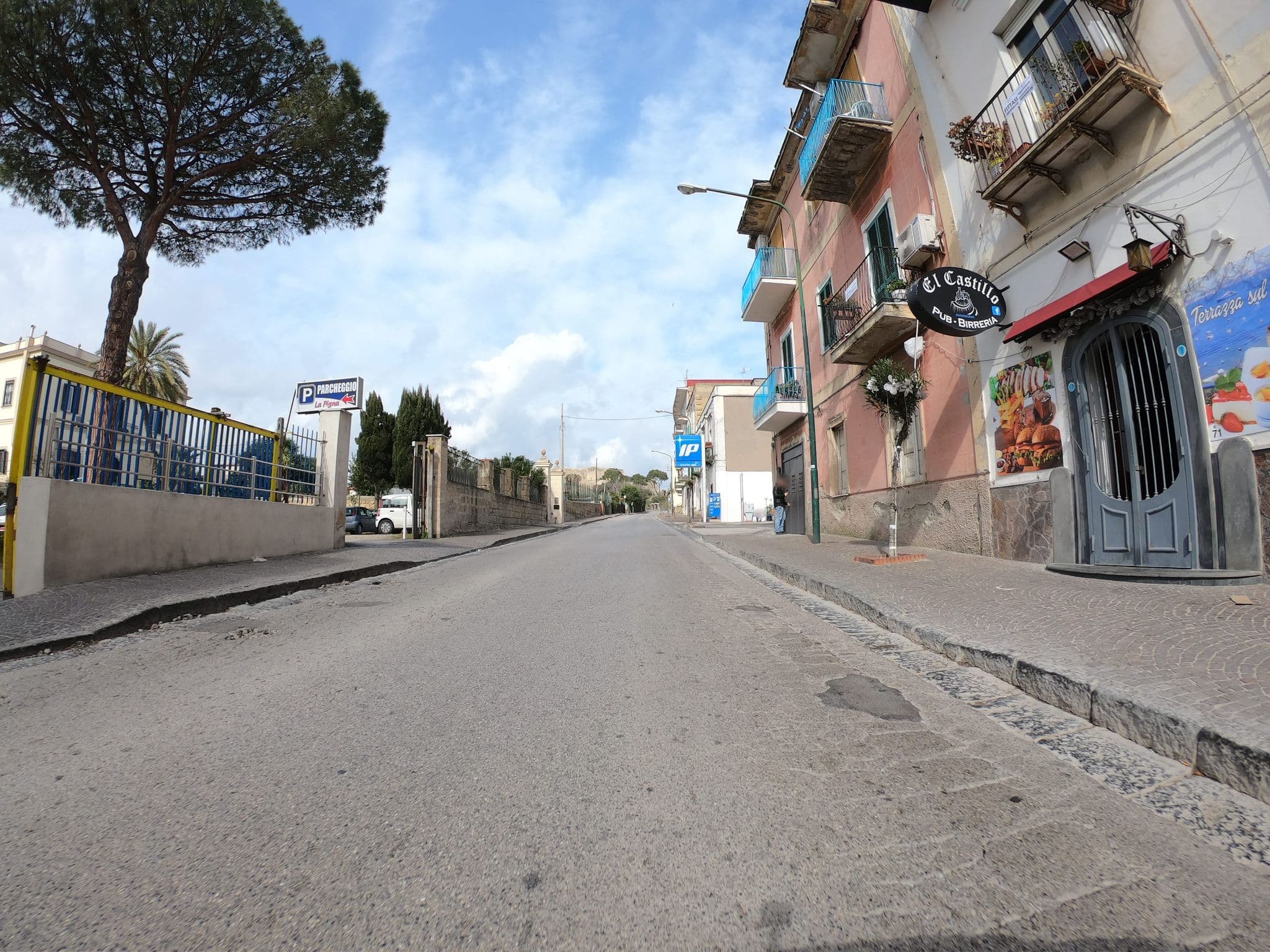 Street view near Hotel S. Michele, Bacoli — © richlv (CC BY-SA · Mapillary)