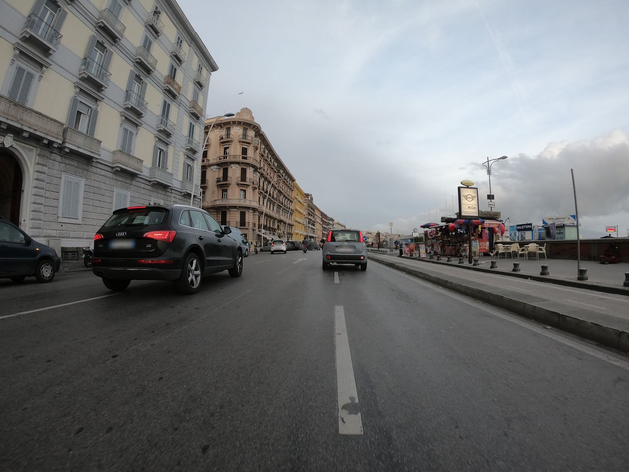Street view near Dimora Caracciolo, Chiaia — © richlv (CC BY-SA · Mapillary)