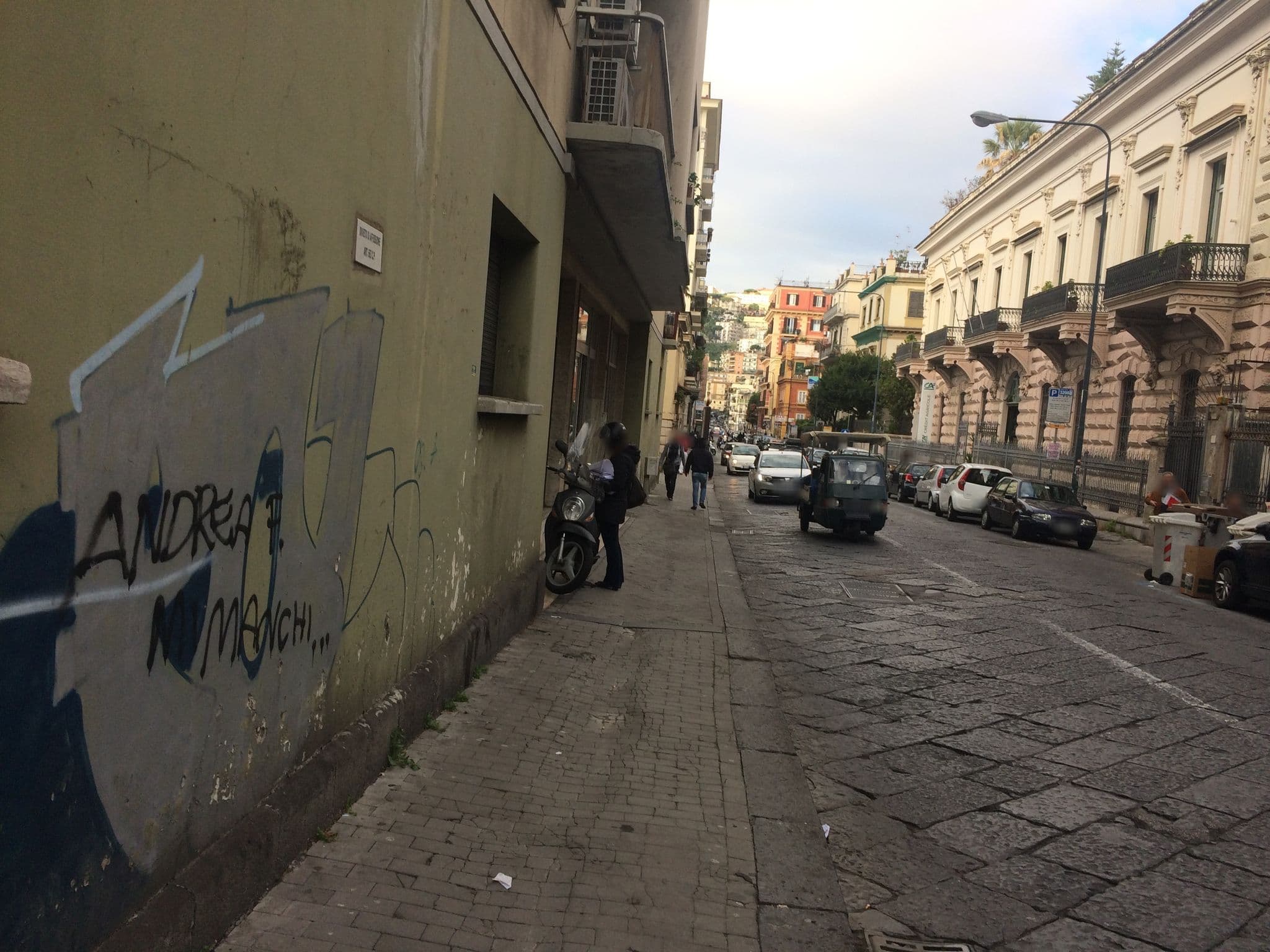 Street view near B&B Blue Dream, Chiaia — © marvi (CC BY-SA · Mapillary)
