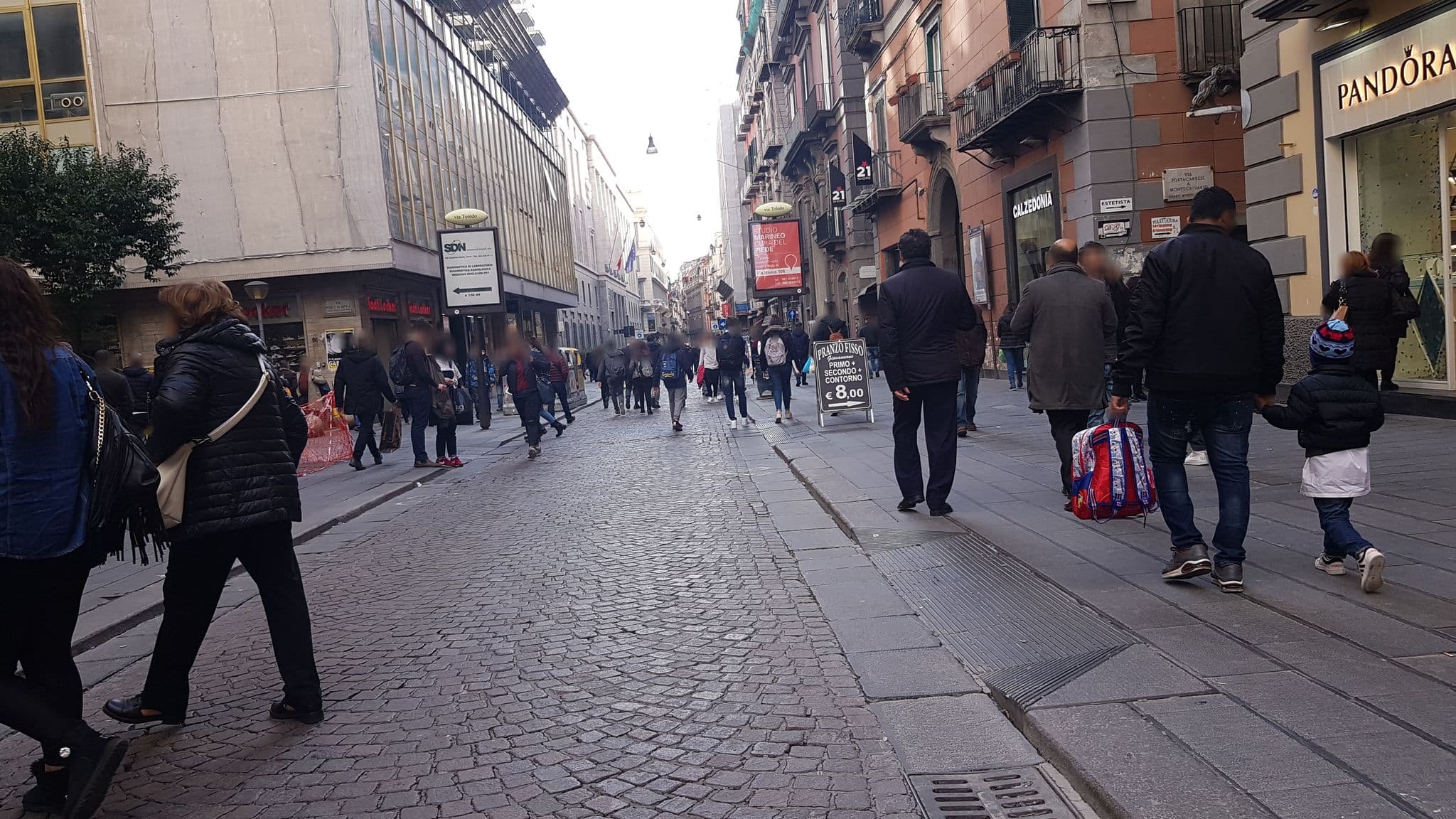 Street view near Reginella Residence, Montecalvario — © 0122000022 (CC BY-SA · Mapillary)