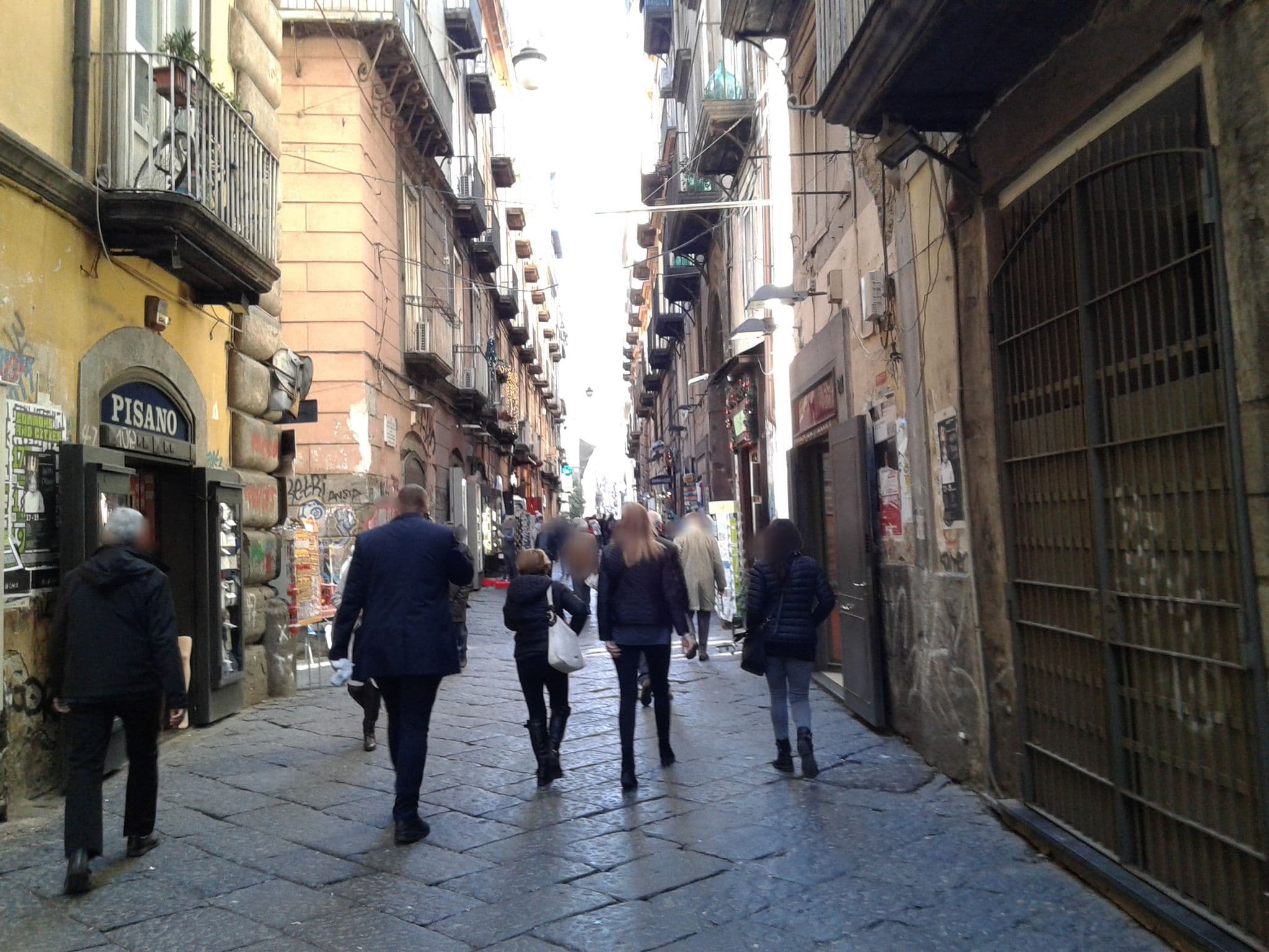 Street view near Decumano 23, San Giuseppe — © lucaluongo95 (CC BY-SA · Mapillary)