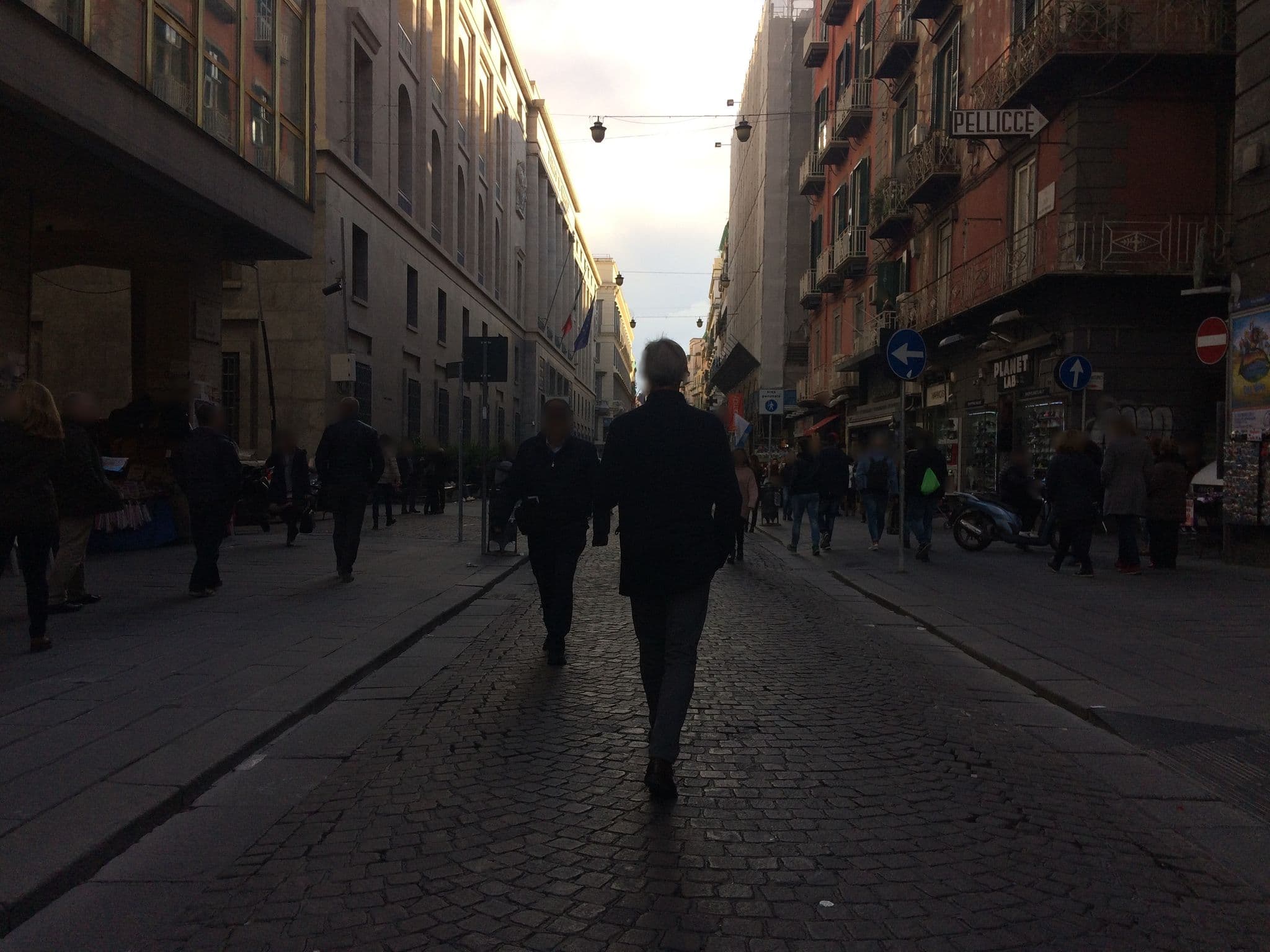 Street view near Toledo Suites Relais, Montecalvario — © noemiimperatore (CC BY-SA · Mapillary)
