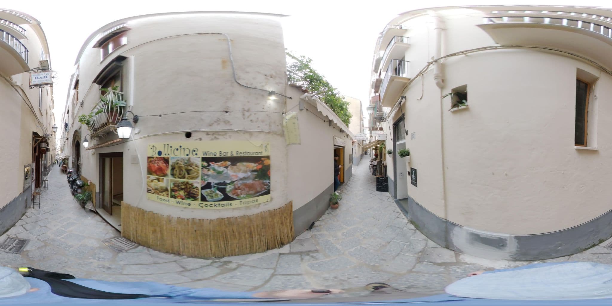 Street view near Casa dell'Accademia by Gocce, Sorrento — © stefan-RolfsRom (CC BY-SA · Mapillary)