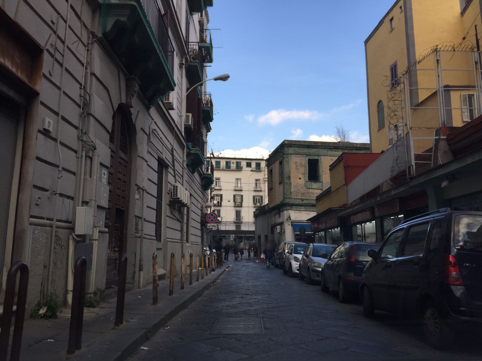 Street view near Guesthouse Porta Nolana, Naples — © richlv (CC BY-SA · Mapillary)
