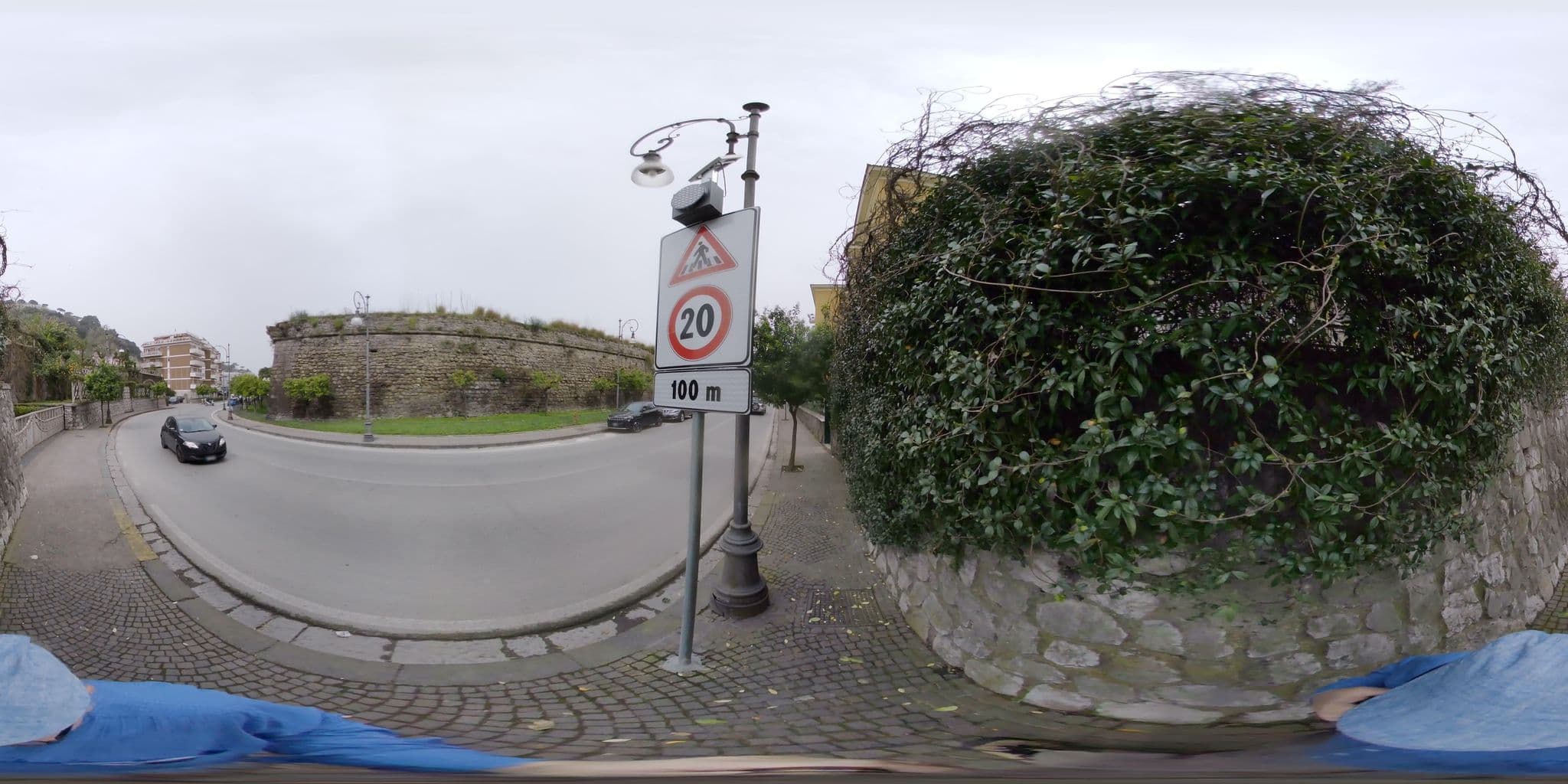 Street view near B&B Degli Aranci, Sorrento — © stefan-RolfsRom (CC BY-SA · Mapillary)