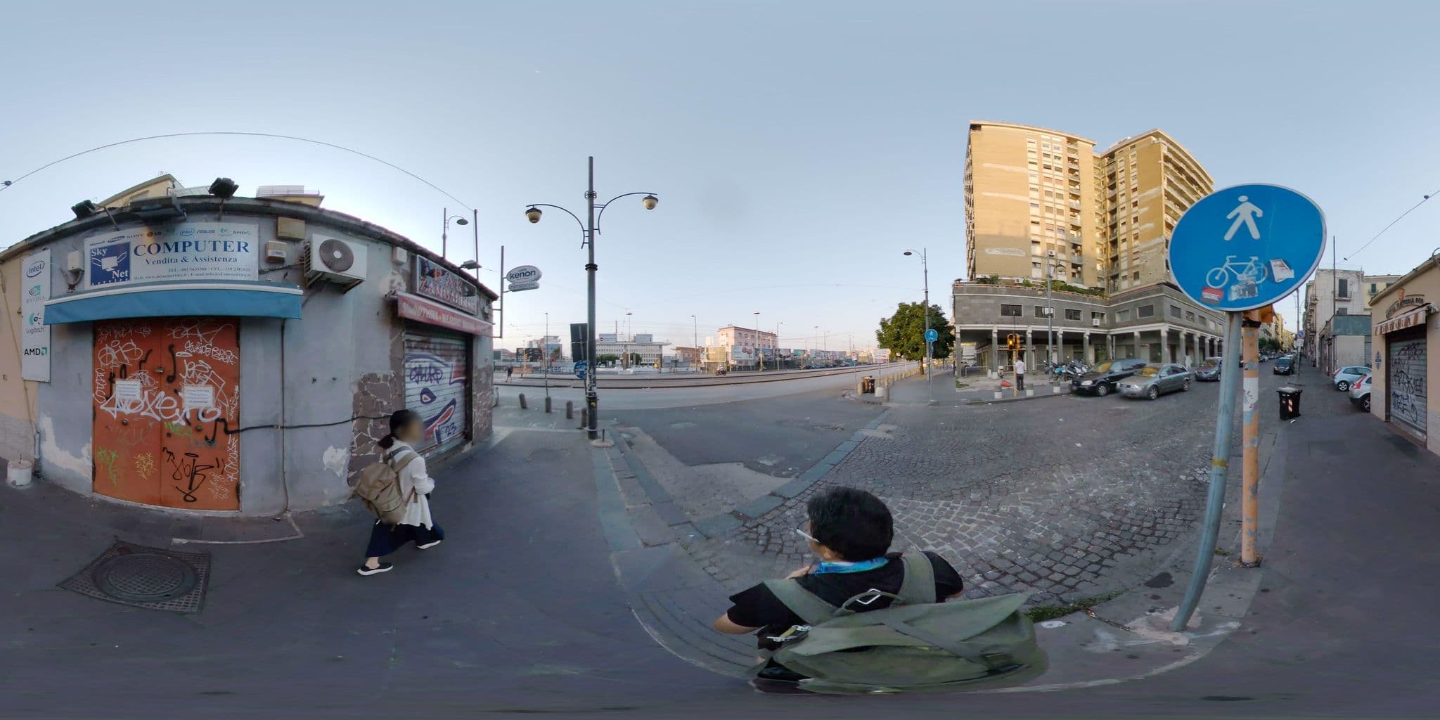 Street view near B&B Locanda Mediterranea, Pendino — © mapconcierge (CC BY-SA · Mapillary)