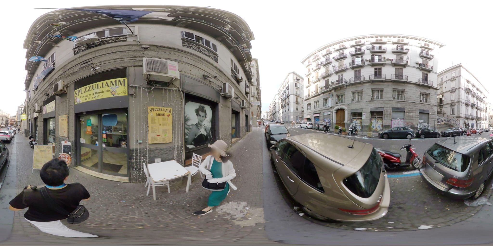 Street view near Quartino Napoletano, Naples — © mapconcierge (CC BY-SA · Mapillary)