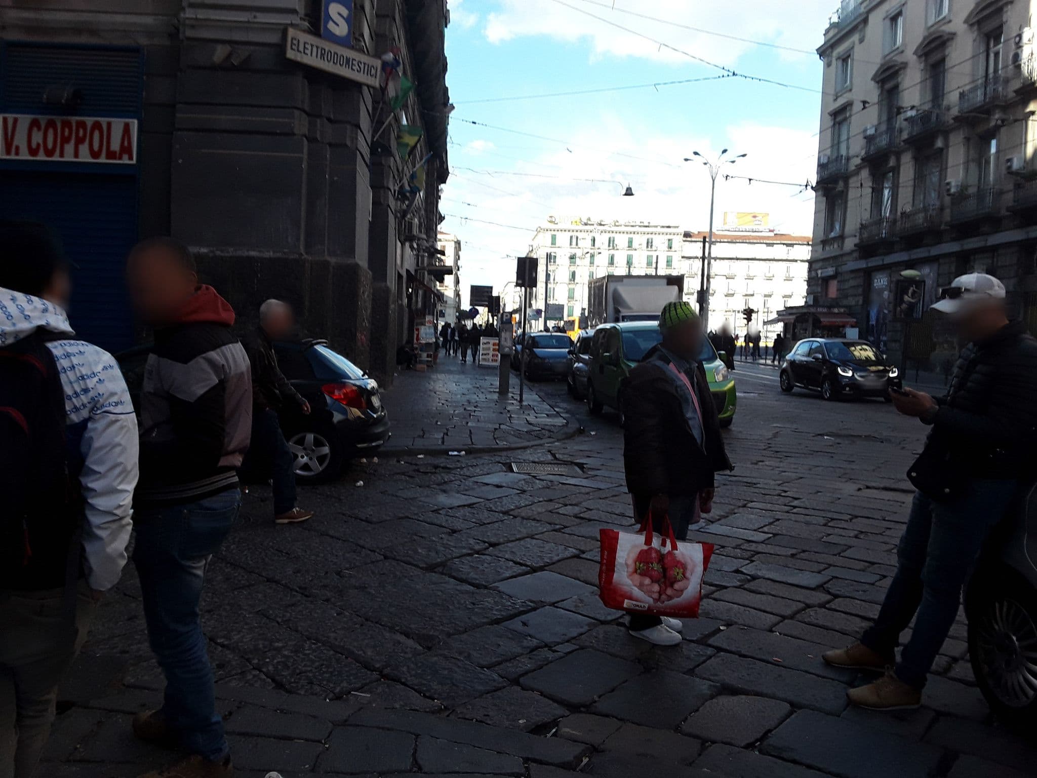 Street view near B&B Vesuvio, Naples — © cristianosoria (CC BY-SA · Mapillary)