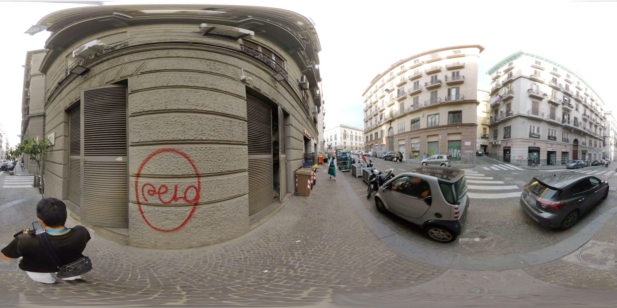 Street view near B&B A Livella, Naples — © mapconcierge (CC BY-SA · Mapillary)