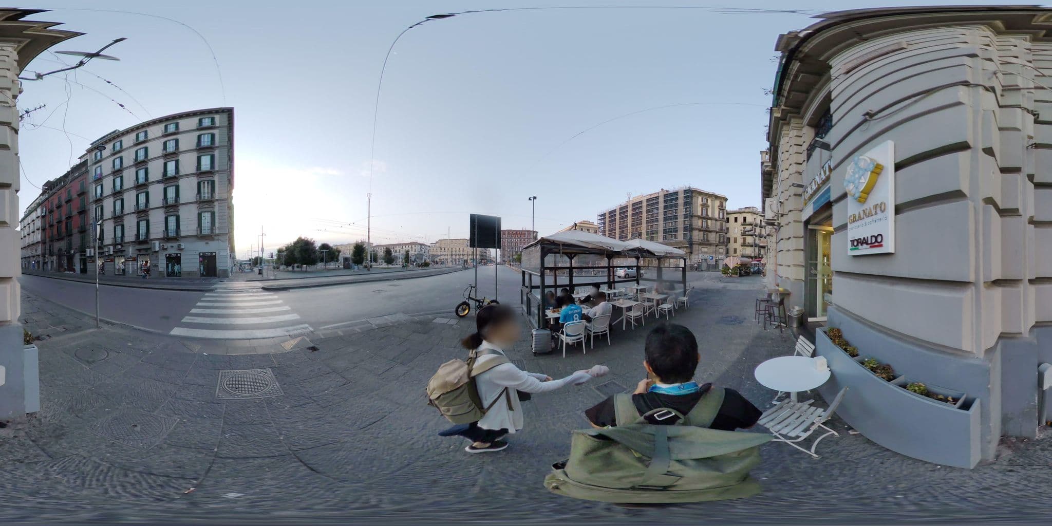 Street view near B&B Sweet night, Naples — © mapconcierge (CC BY-SA · Mapillary)