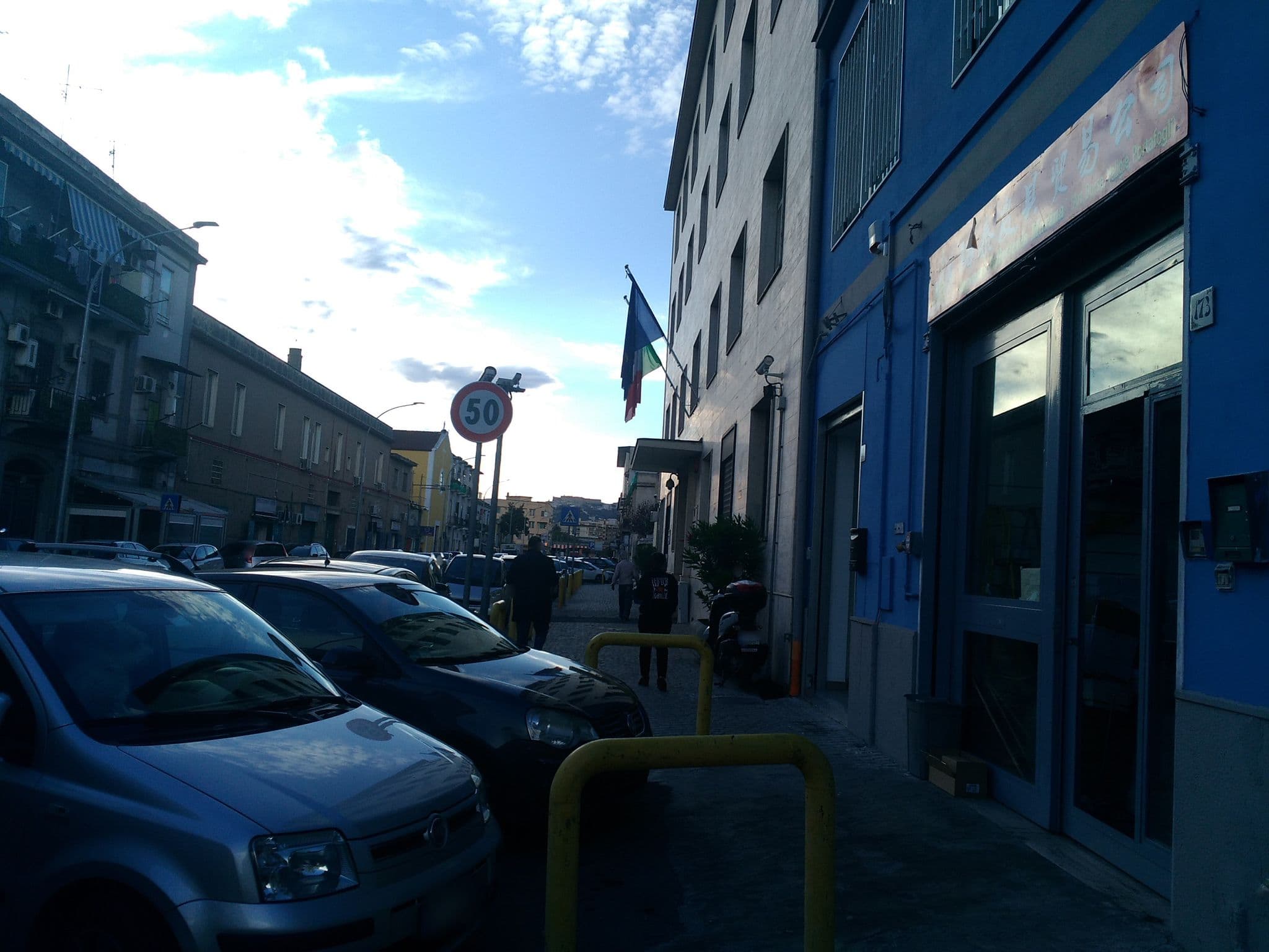 Street view near Tiberio Palace Hotel & Conference Center, Zona Industriale — © leonardoa (CC BY-SA · Mapillary)
