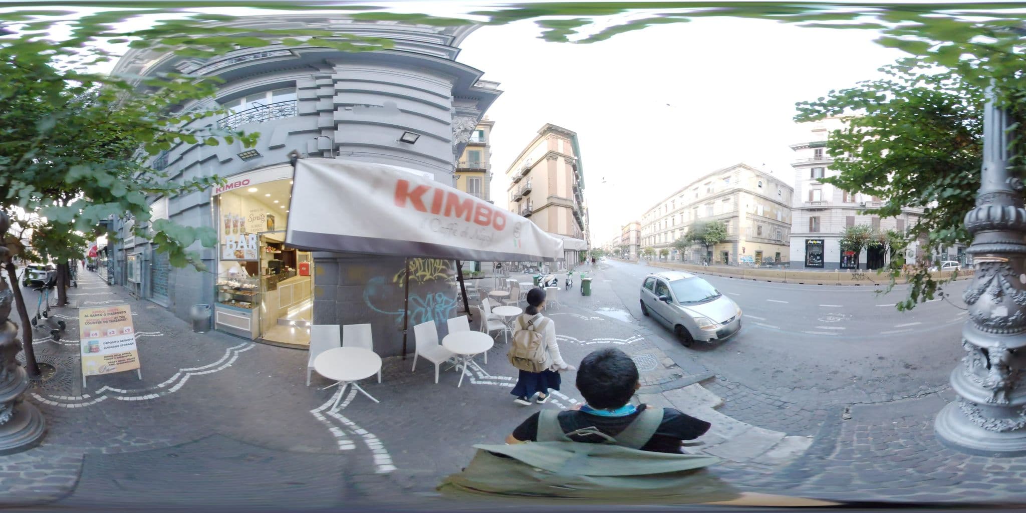 Street view near Napoli Suites, Naples — © mapconcierge (CC BY-SA · Mapillary)