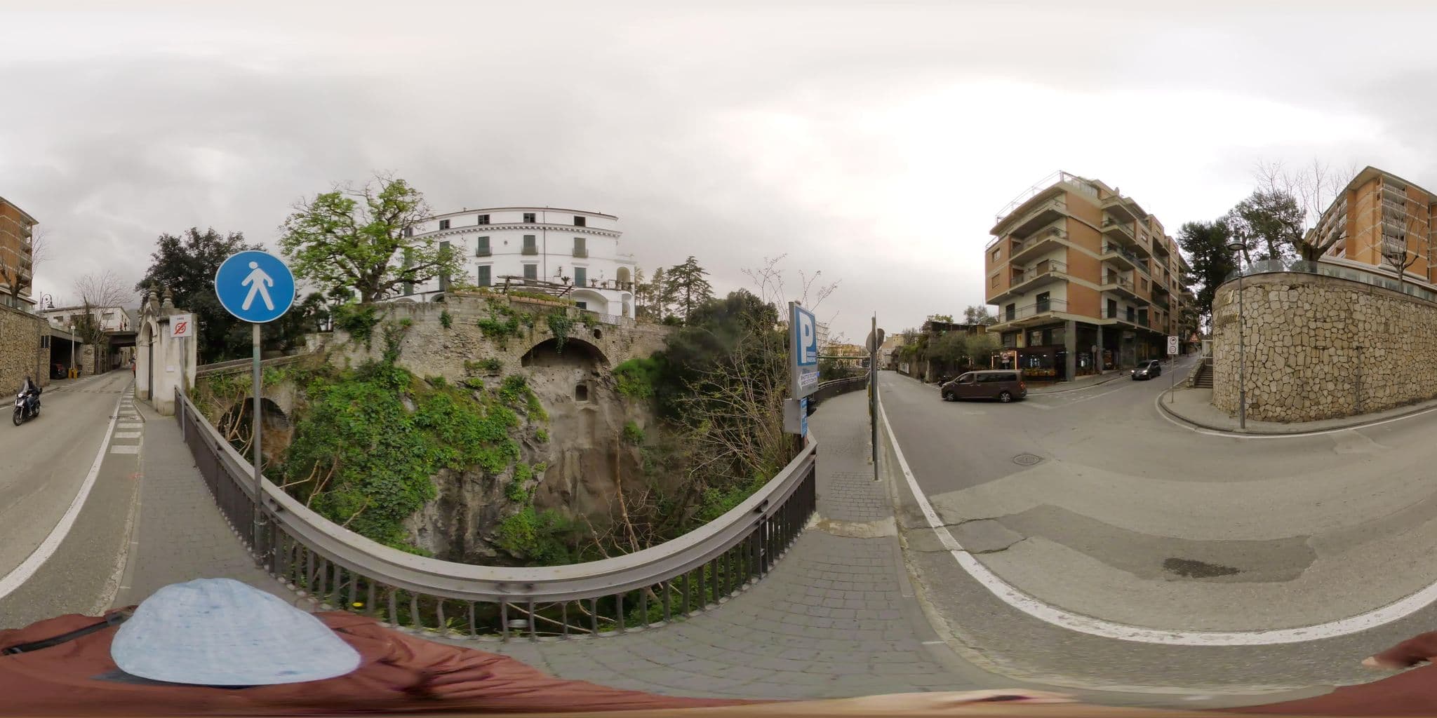 Street view near Casa Evelina Sorrento, Sorrento — © stefan-RolfsRom (CC BY-SA · Mapillary)