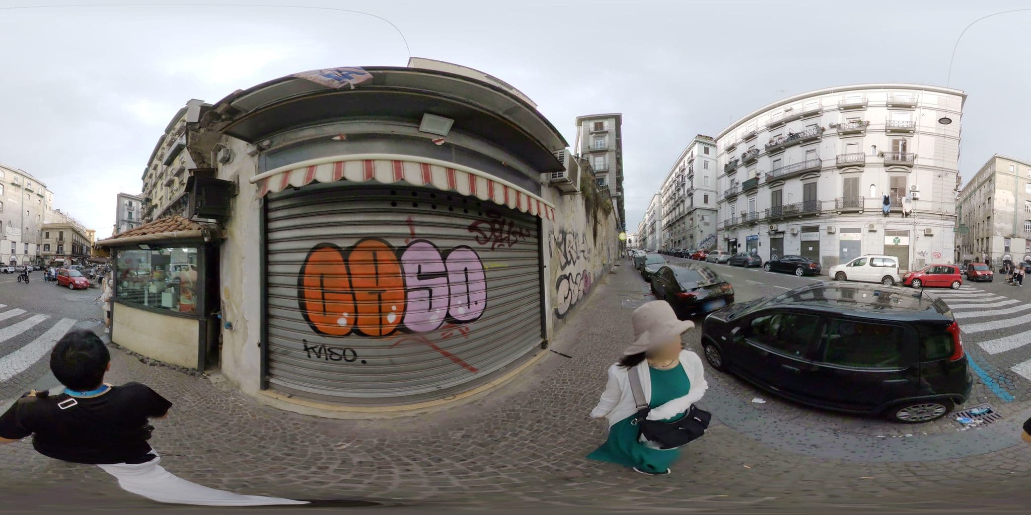 Street view near Casa Historical Center, Naples — © mapconcierge (CC BY-SA · Mapillary)