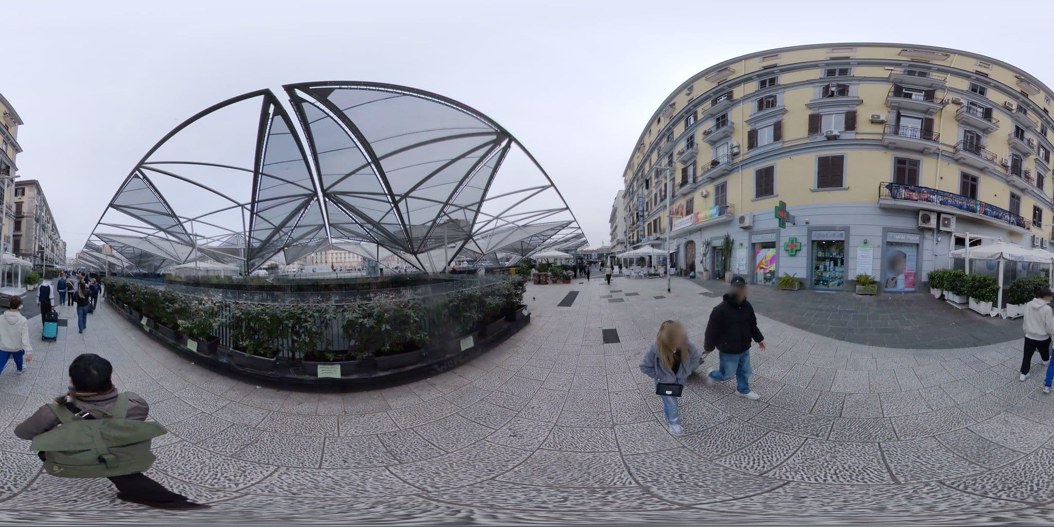 Street view near New Gallery Hotel, Naples — © mapconcierge (CC BY-SA · Mapillary)