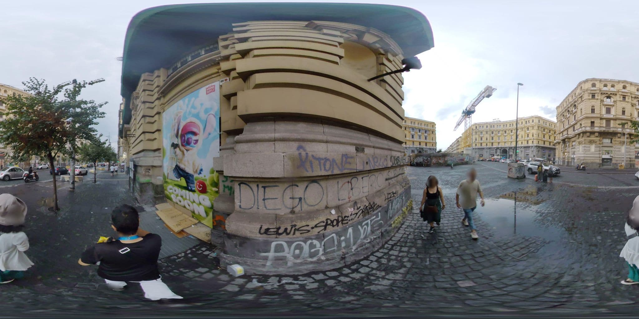 Street view near Caesar Napoli, Pendino — © mapconcierge (CC BY-SA · Mapillary)