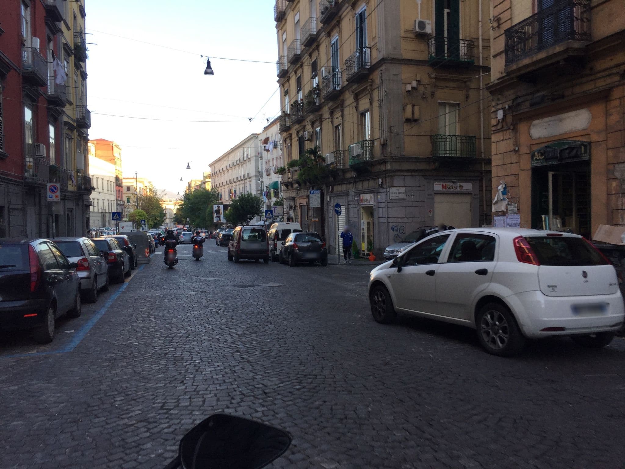 Street view near Palazzo Settembrini 49, San Lorenzo — © luis92 (CC BY-SA · Mapillary)