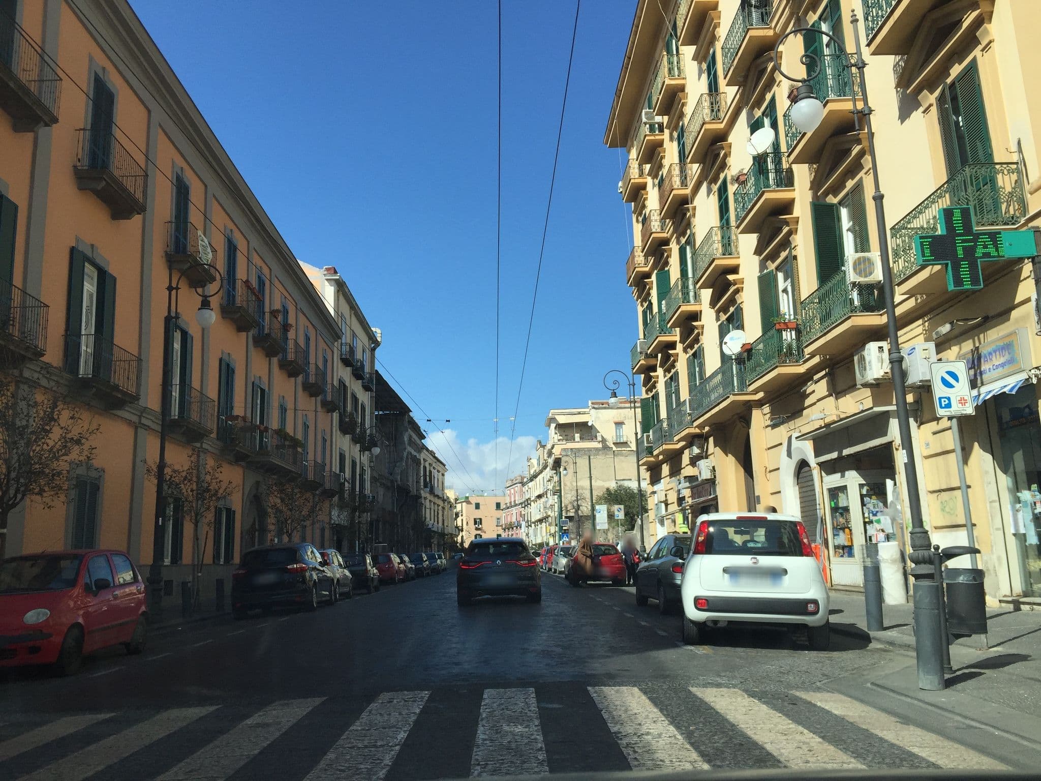 Street view near B&B Le Perle, Portici — © richlv (CC BY-SA · Mapillary)