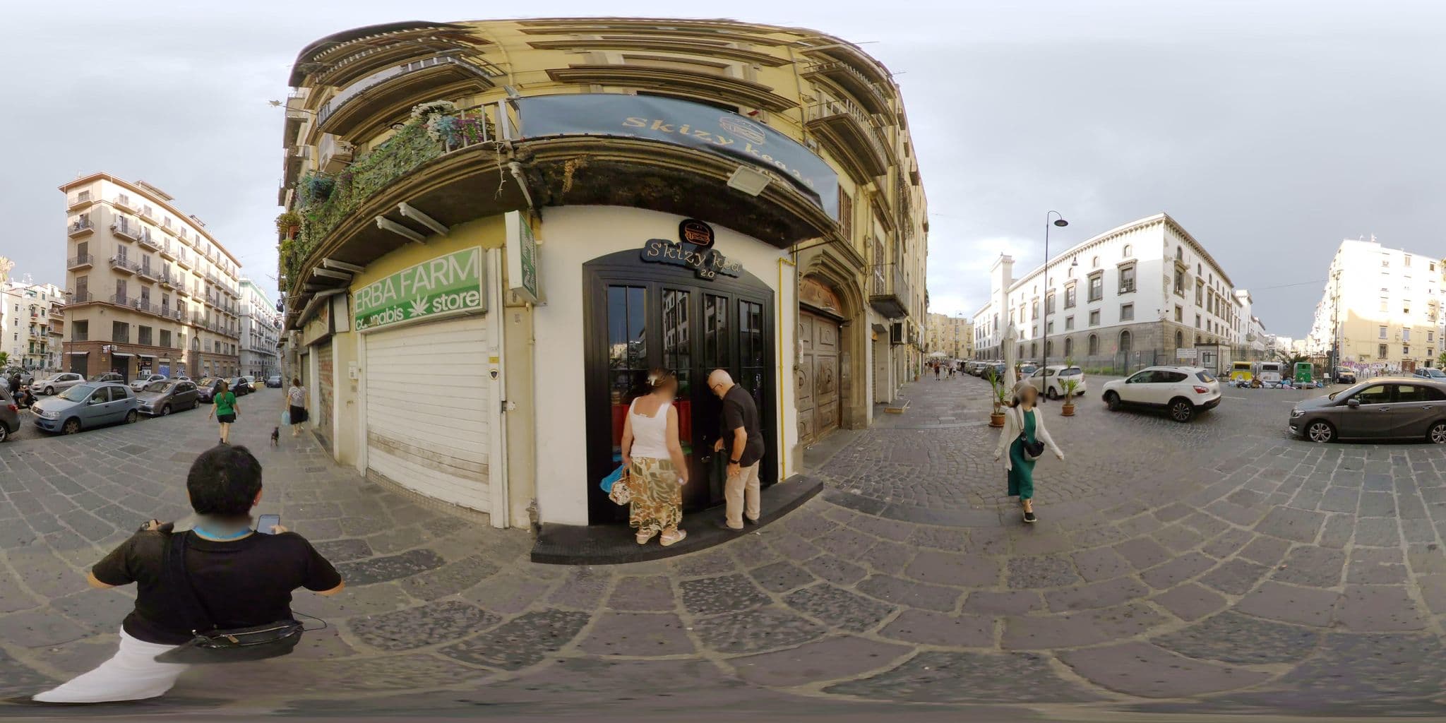 Street view near B&B Casa di Annarella, Naples — © mapconcierge (CC BY-SA · Mapillary)