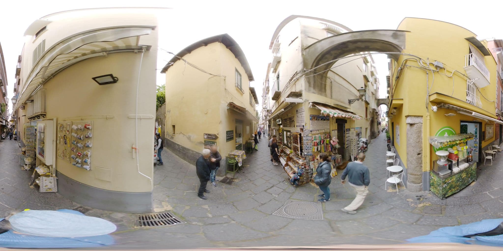 Street view near Old Taverna Sorrentina, Sorrento — © stefan-RolfsRom (CC BY-SA · Mapillary)