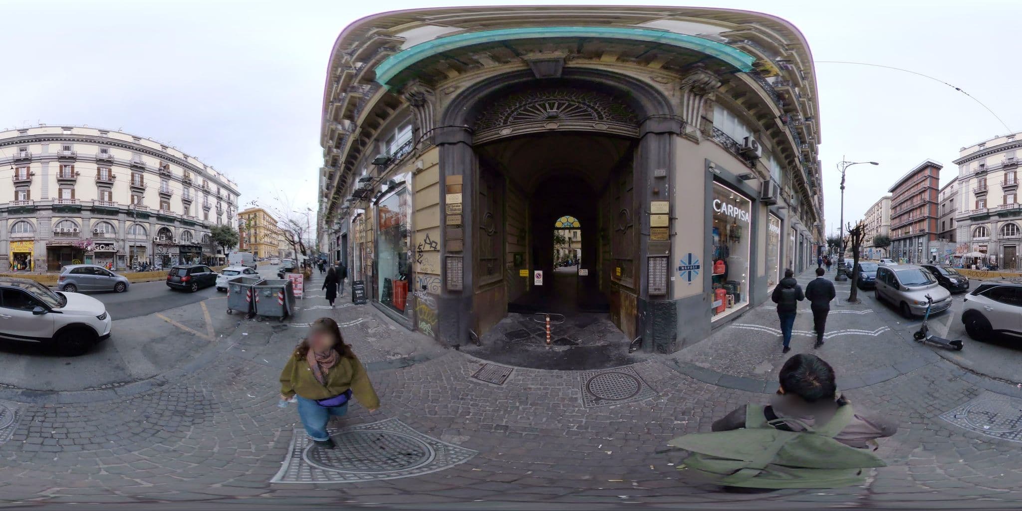 Street view near B&B La Terrazza, Pendino — © mapconcierge (CC BY-SA · Mapillary)
