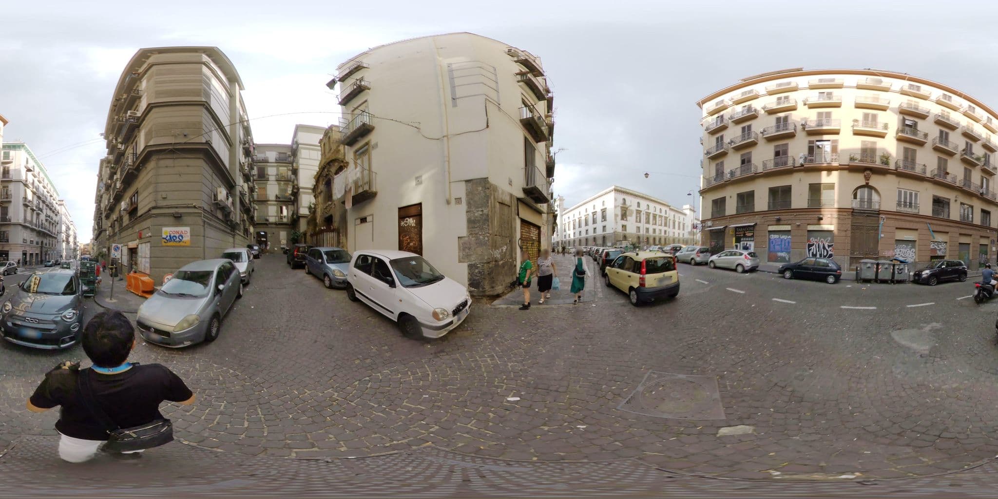 Street view near B&B a Castel Capuano, Naples — © mapconcierge (CC BY-SA · Mapillary)