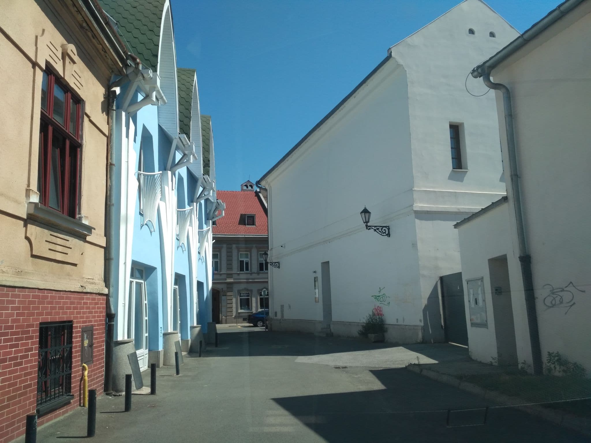 Street view near M10 Old Town Apartments, Košice — © pavolg (CC BY-SA · Mapillary)