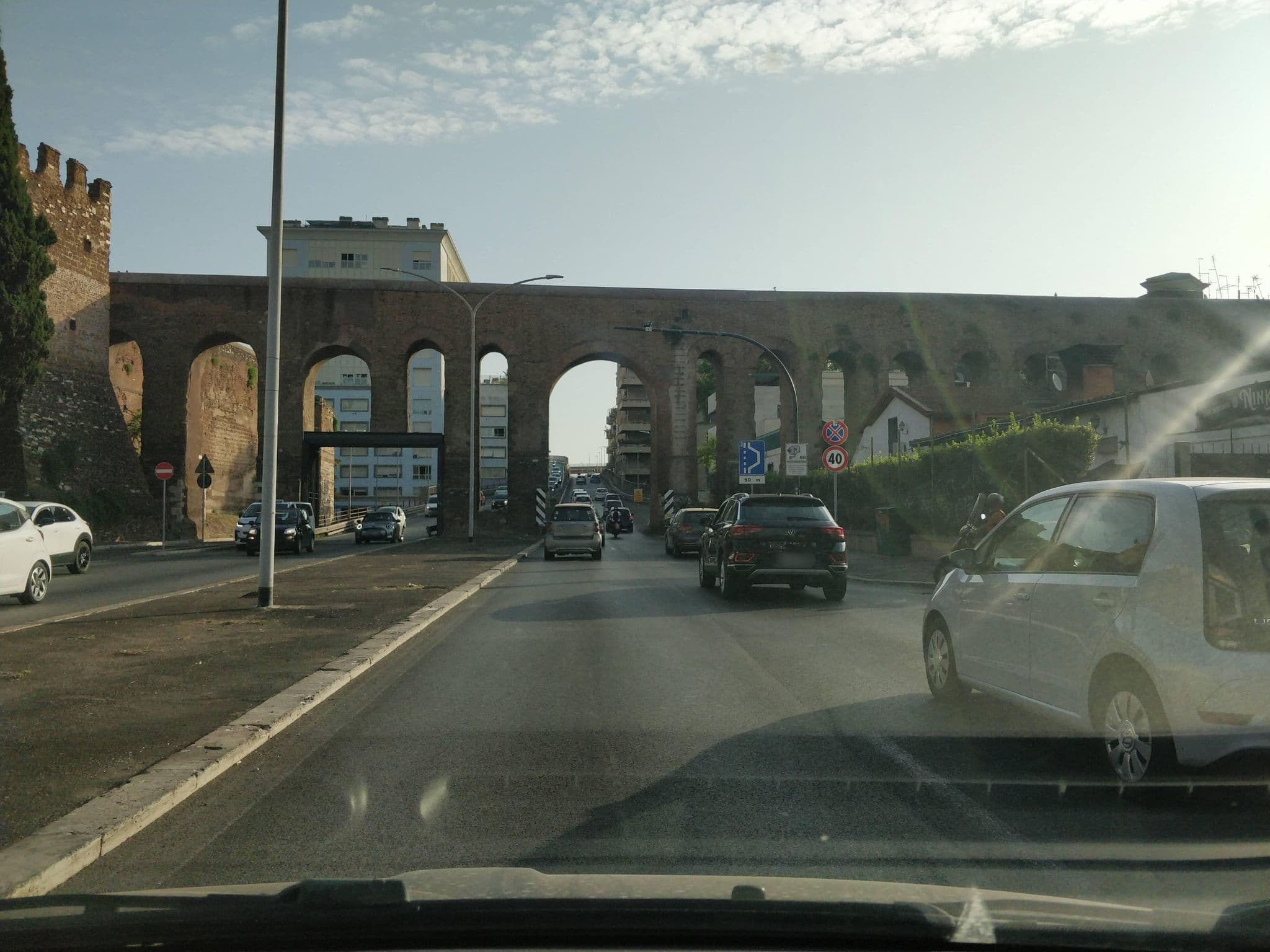 Street view near B&B Caput Mundi Rooms, Rome — © panbauletto (CC BY-SA · Mapillary)