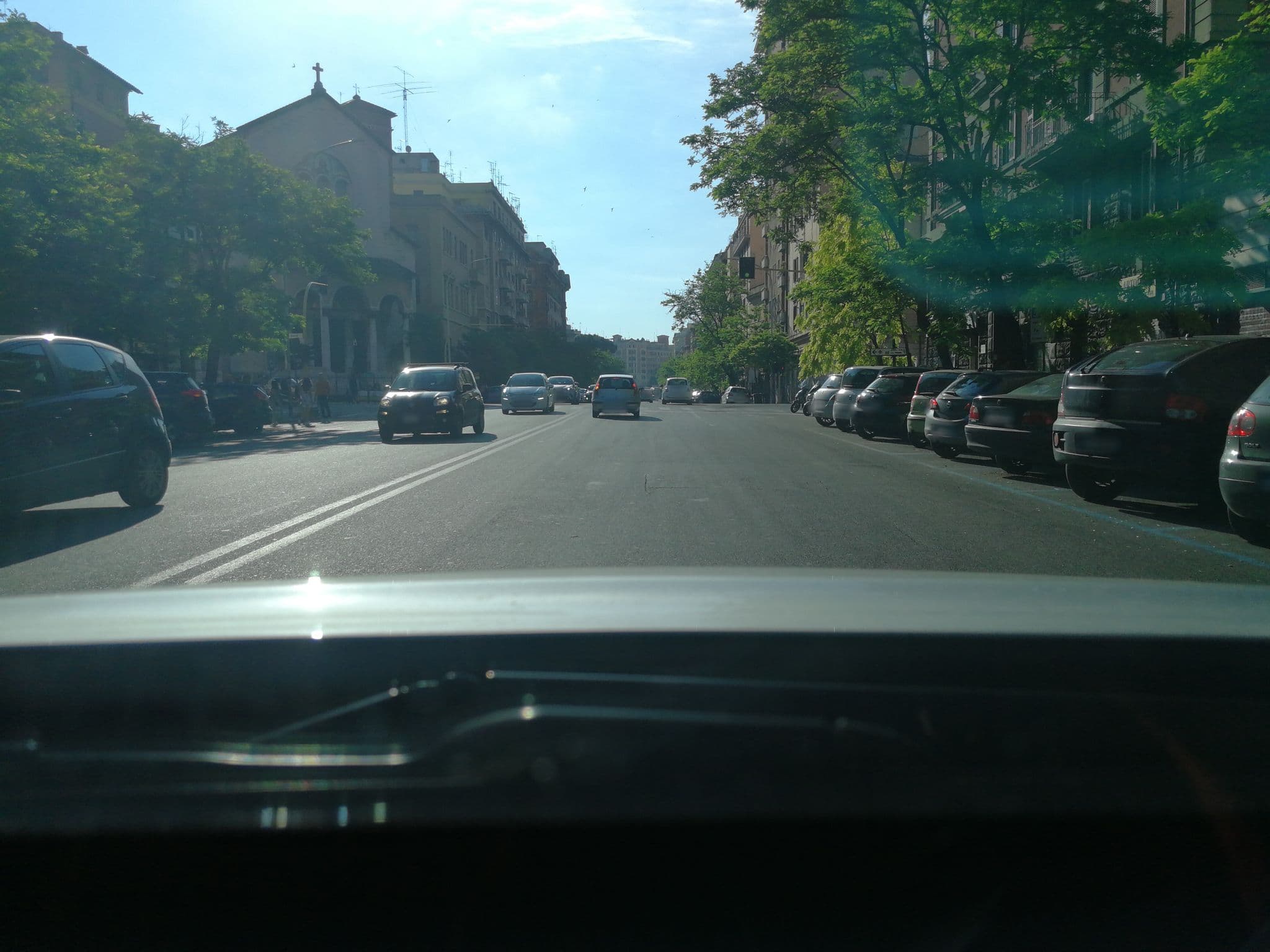 Street view near LaMela Di Roma Bed-Breakfast, Rome — © glascialfari (CC BY-SA · Mapillary)