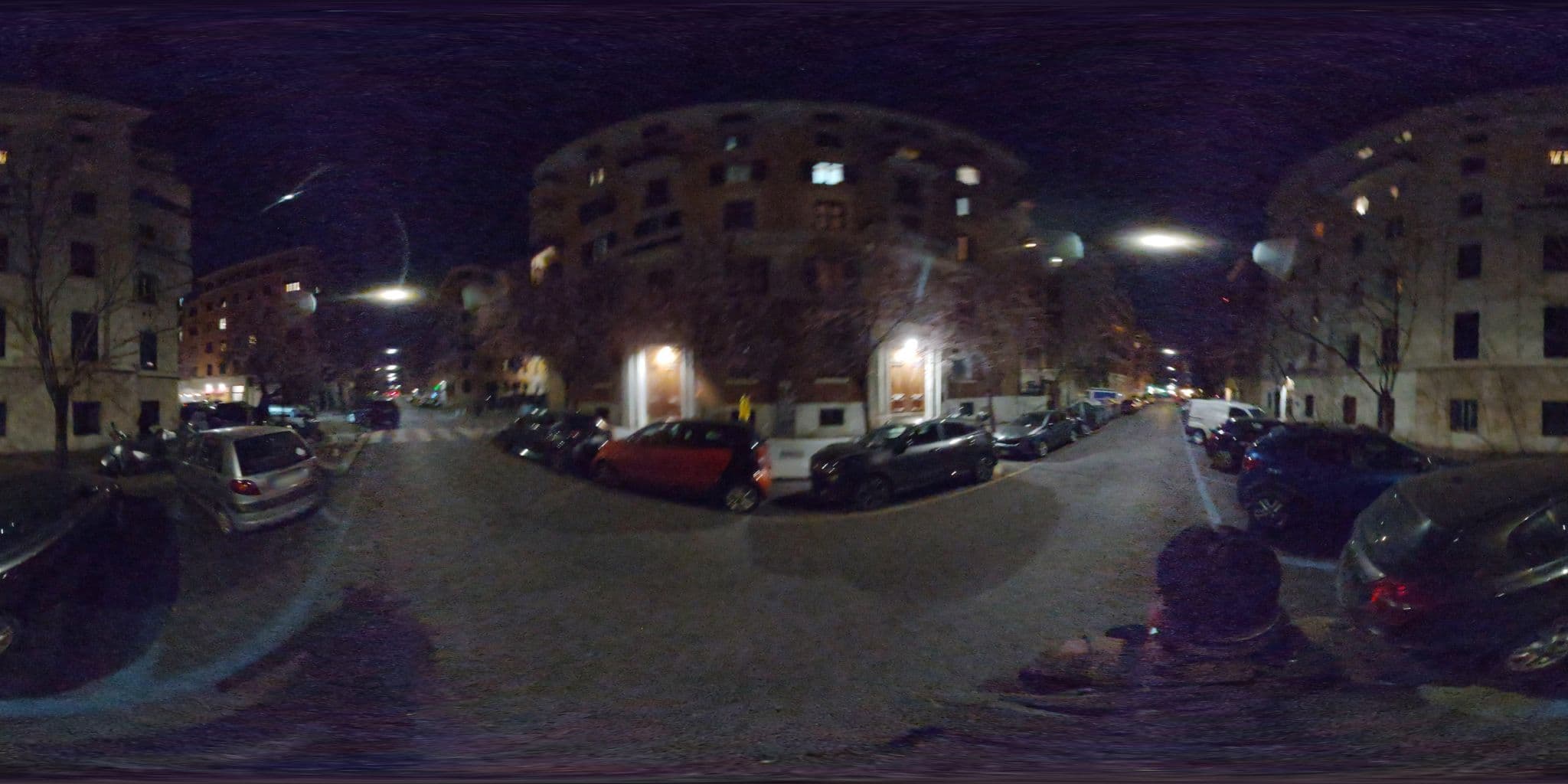 Street view near Tiburtina House, Castro Pretorio — © mapconcierge (CC BY-SA · Mapillary)