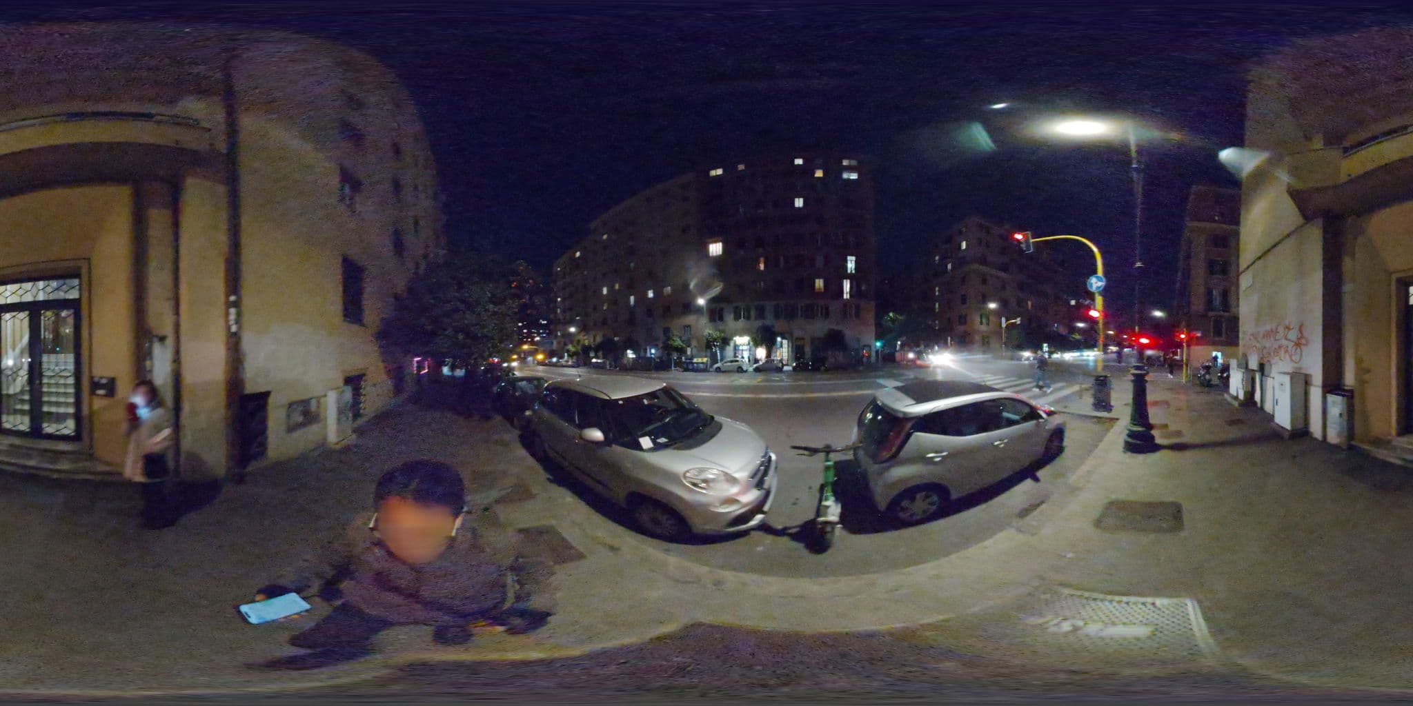 Street view near B&B Le stanze di Cocò, Esquilino — © mapconcierge (CC BY-SA · Mapillary)