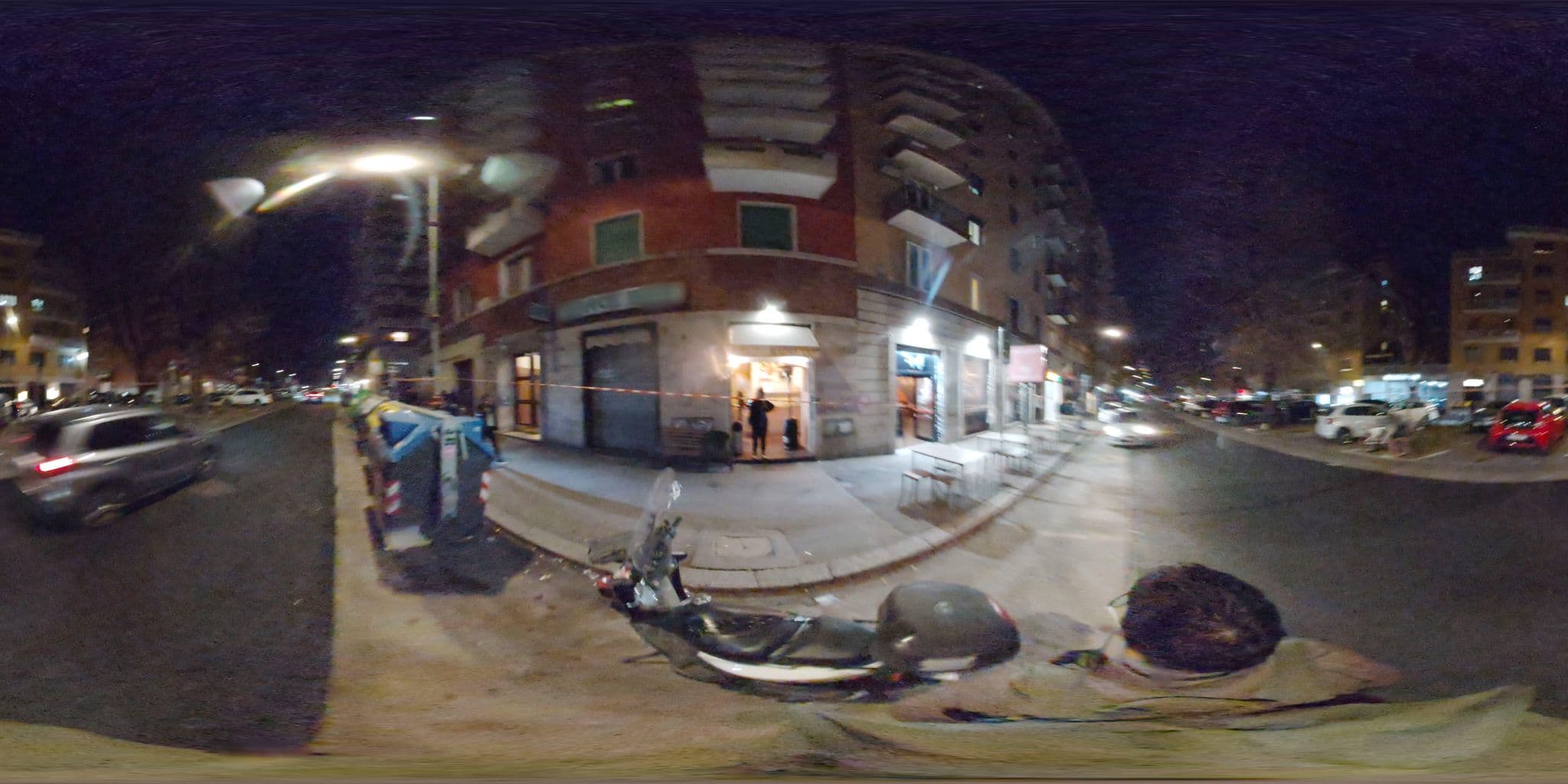 Street view near Hotel Athena Rome, Esquilino — © mapconcierge (CC BY-SA · Mapillary)