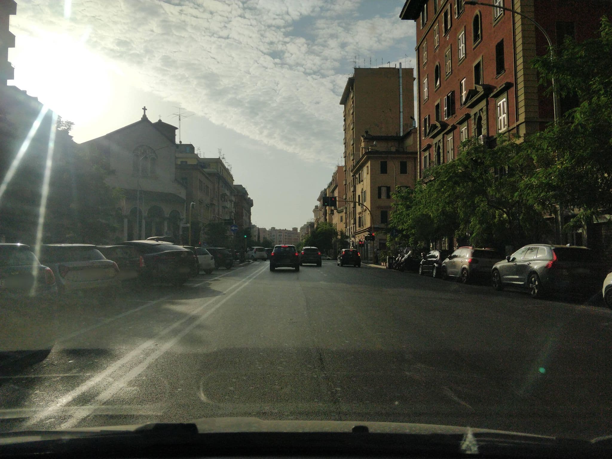 Street view near La Mela di Roma, Rome — © panbauletto (CC BY-SA · Mapillary)