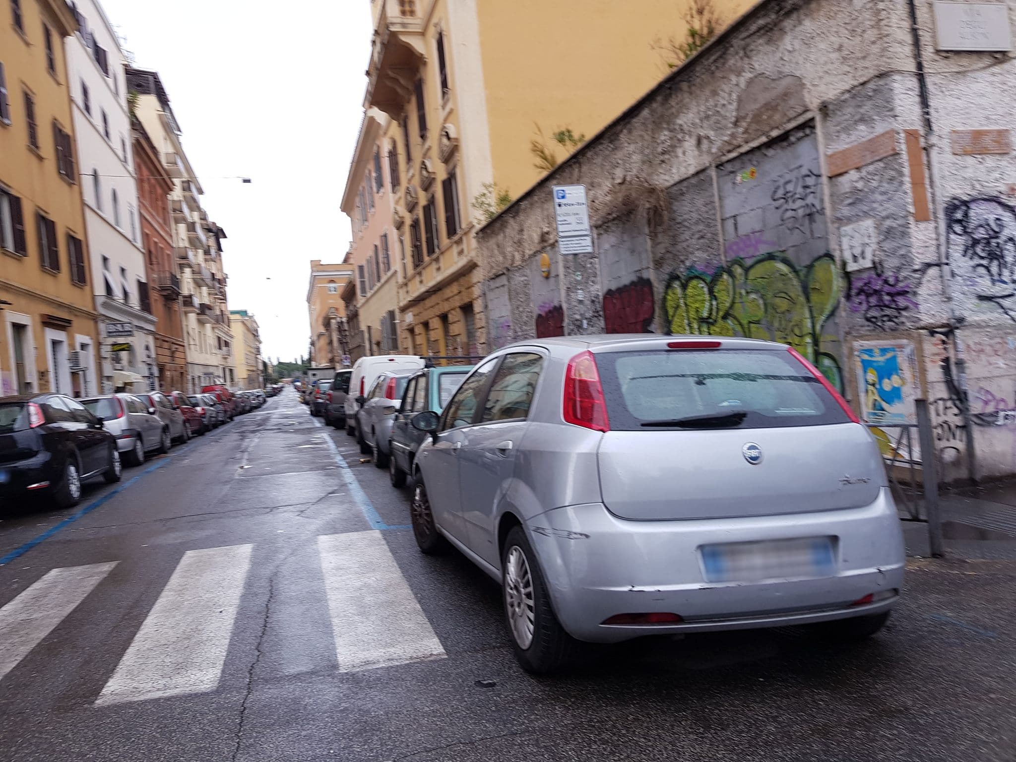 Street view near Casa Della Palma Hotel Rome, Esquilino — © ale_zena_it (CC BY-SA · Mapillary)