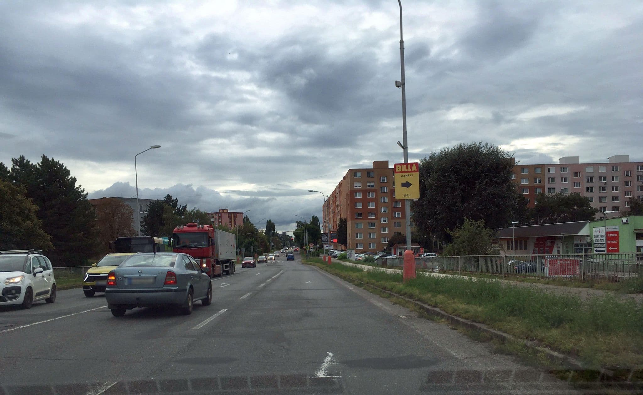 Street view near Ubytovňa Tržnica, Šaľa — © istefanos (CC BY-SA · Mapillary)