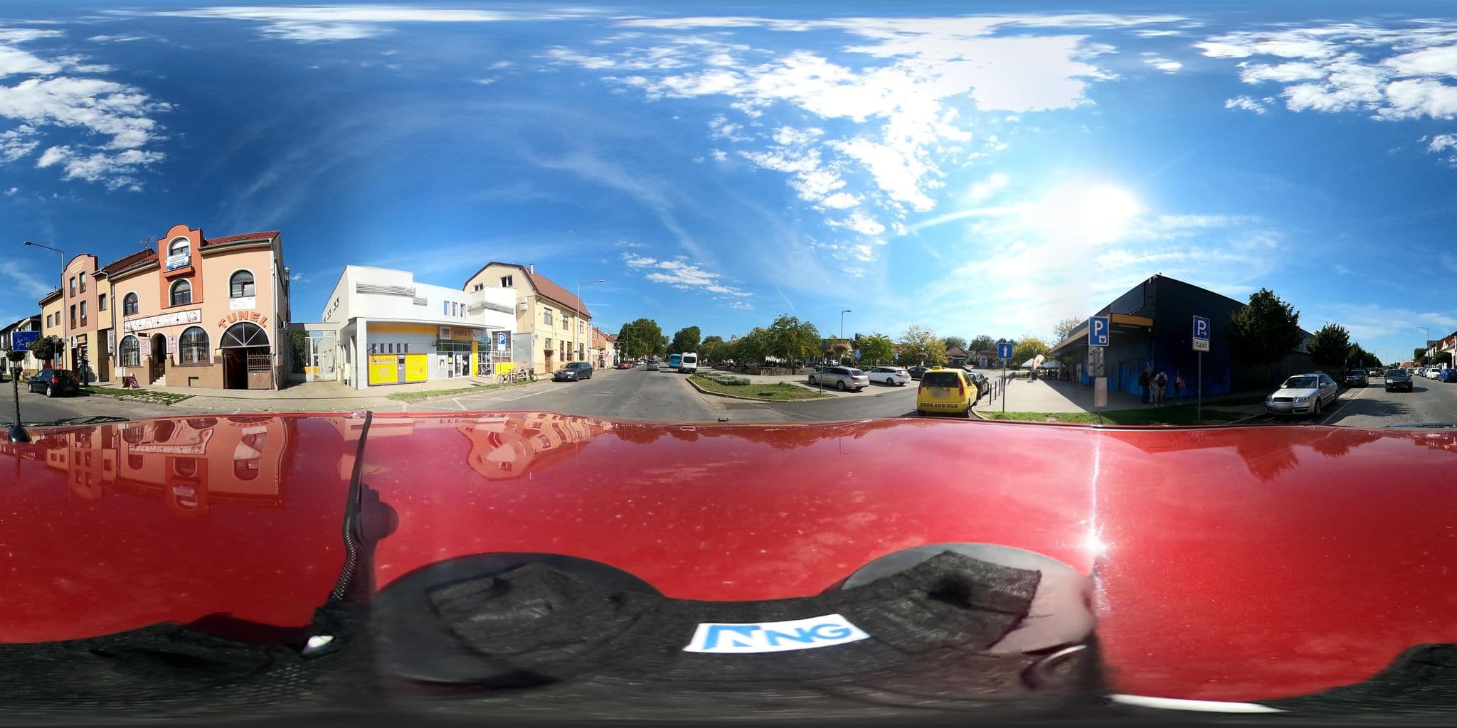 Street view near Kplus, Štúrovo — © osminng (CC BY-SA · Mapillary)