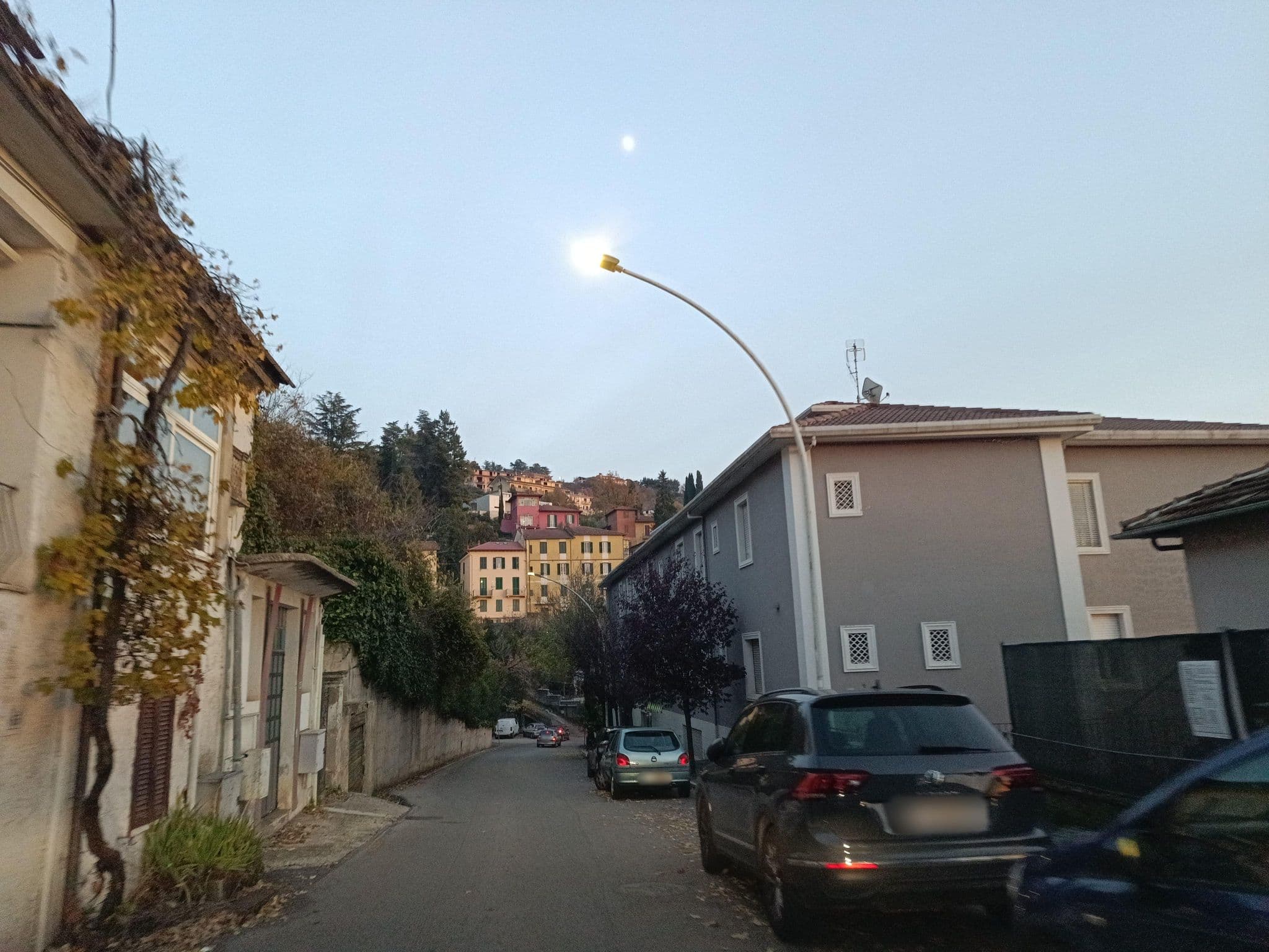 Street view near Pensione Lorella, Fiuggi — © odiug (CC BY-SA · Mapillary)