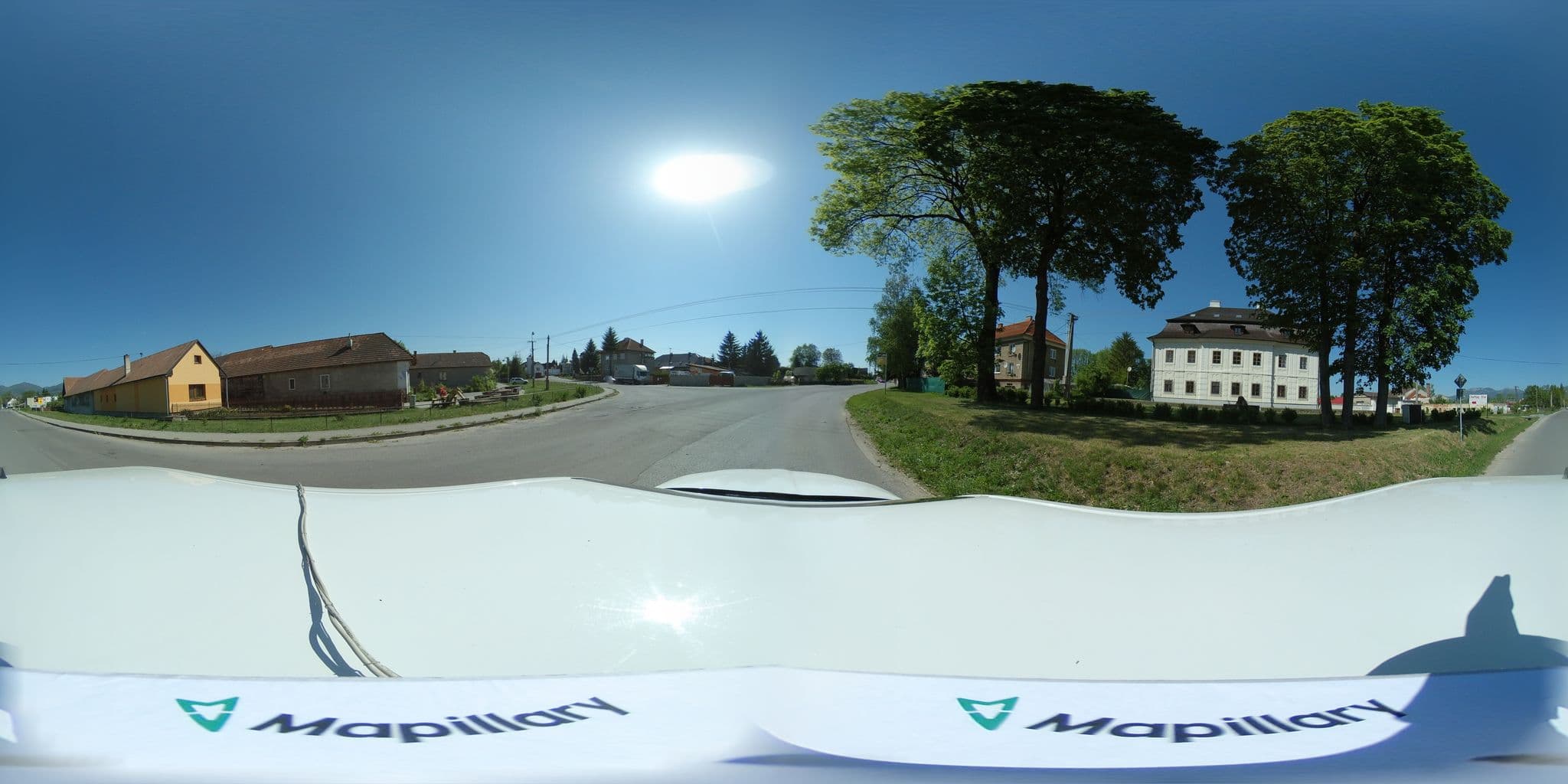 Street view near Chateau Diva, Turčianske Teplice — © kayle (CC BY-SA · Mapillary)