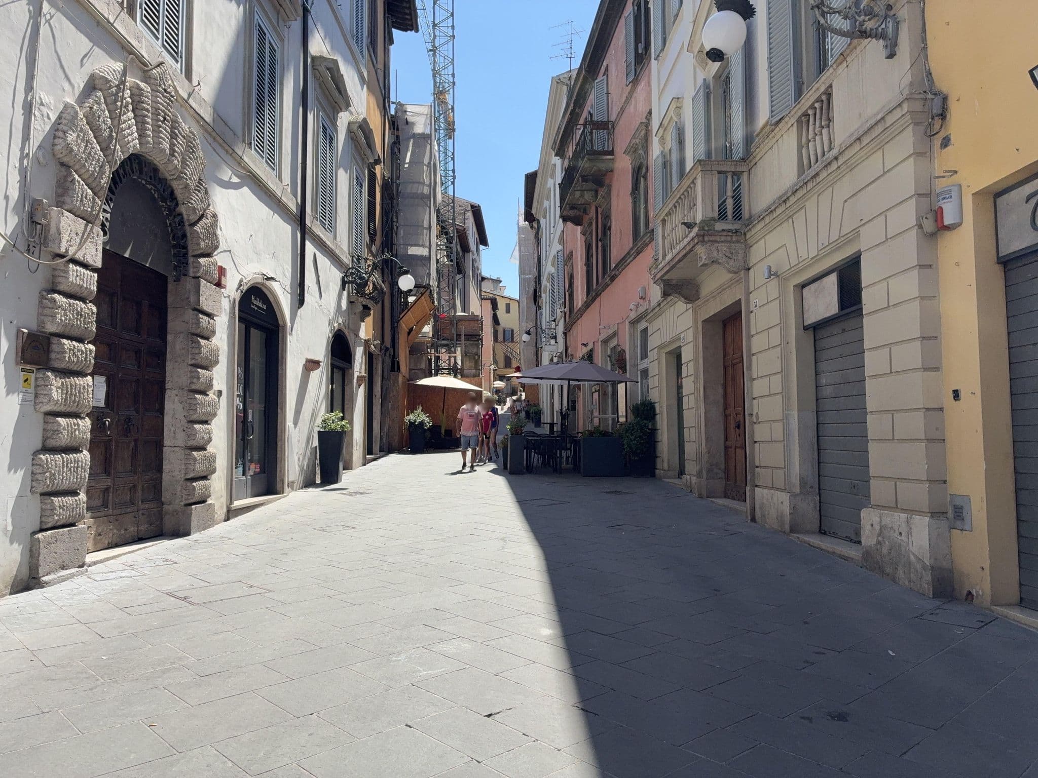 Street view near Cavalierehotels SRL, Spoleto — © panbauletto (CC BY-SA · Mapillary)