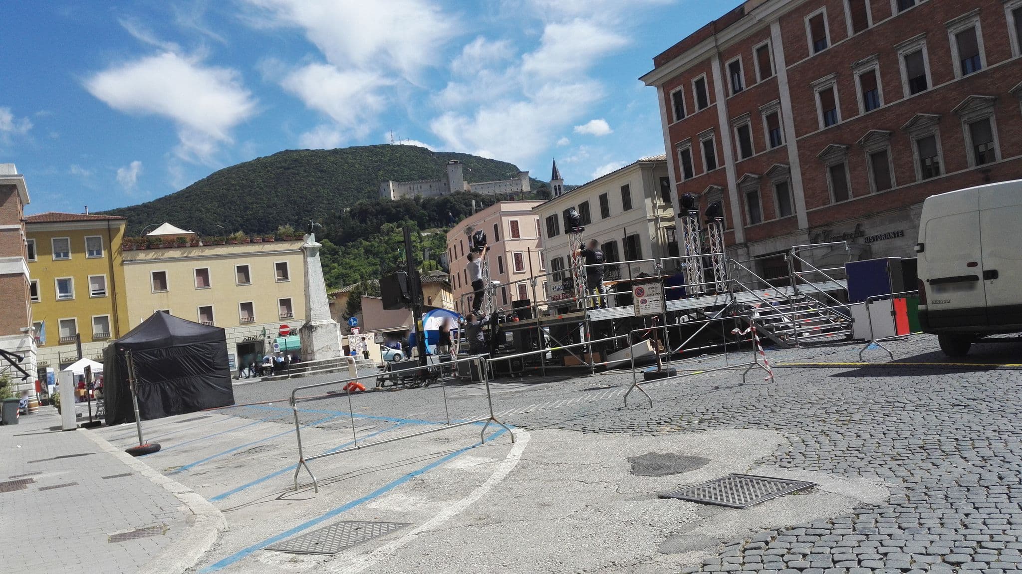 Street view near La Terrazza, Spoleto — © marcuscalabresus (CC BY-SA · Mapillary)
