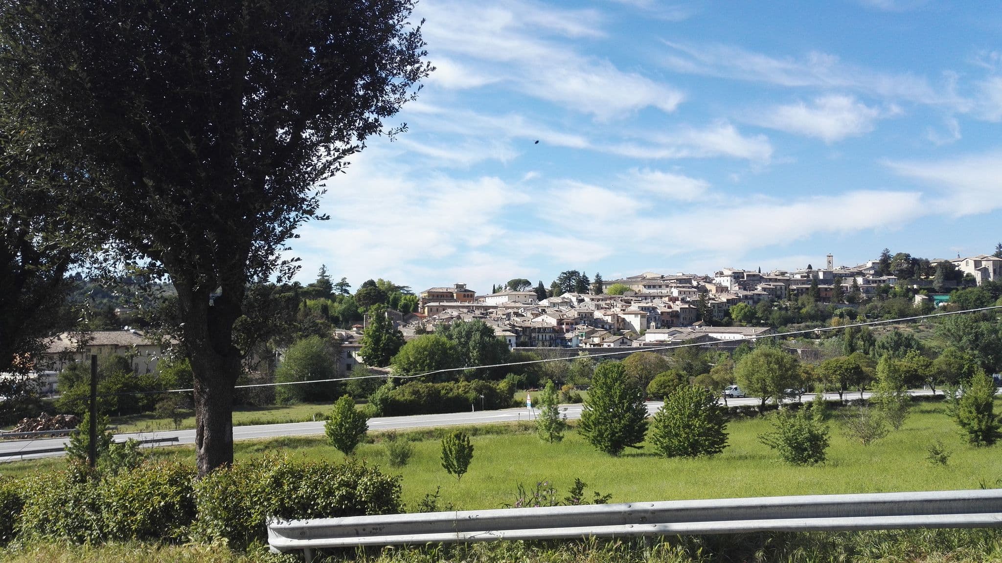 Street view near Residenza La Villa, Spoleto — © marcuscalabresus (CC BY-SA · Mapillary)