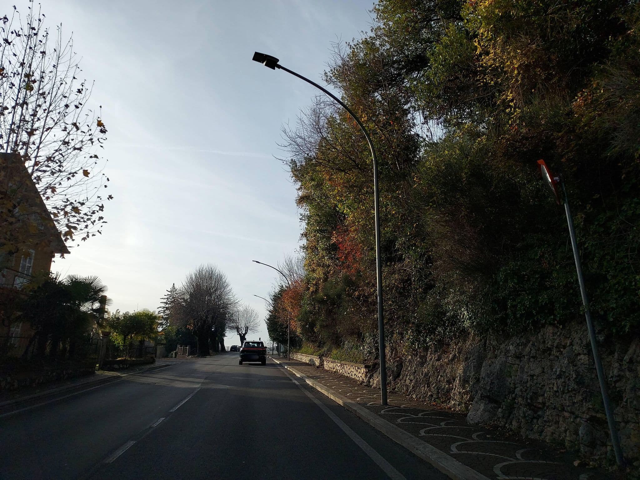 Street view near Villa Marusca, Fiuggi — © odiug (CC BY-SA · Mapillary)