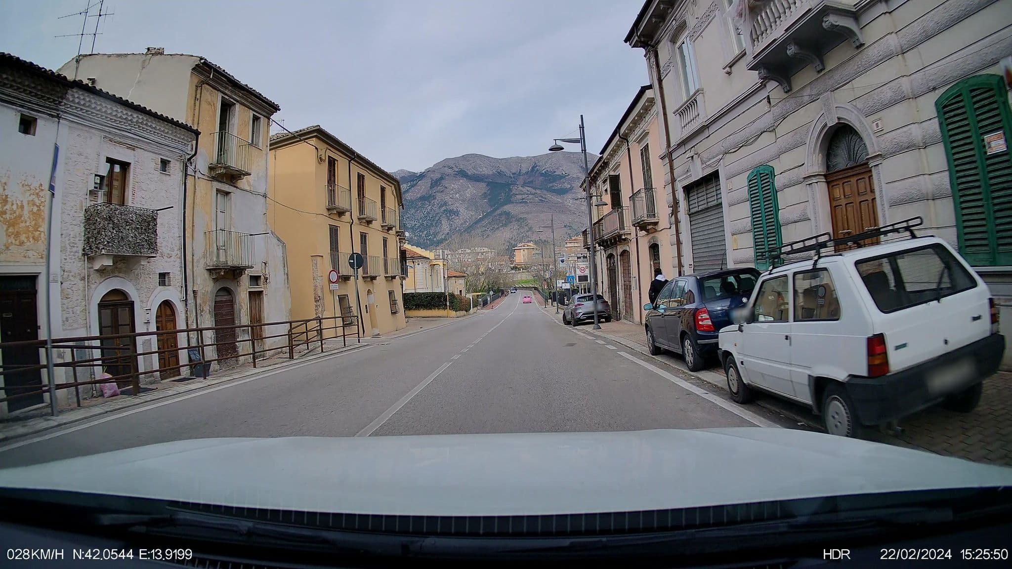 Street view near Casa Vacanze La Rocca, Sulmona — © Hrabroslav (CC BY-SA · Mapillary)
