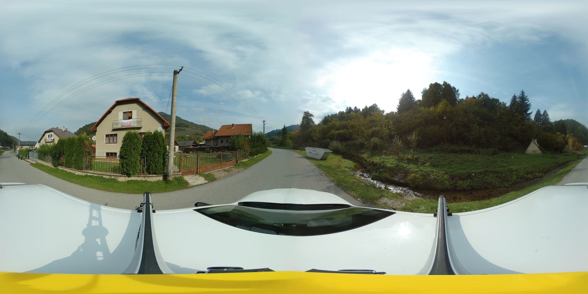 Street view near Indiánske teepe, Sučany — © kayle (CC BY-SA · Mapillary)