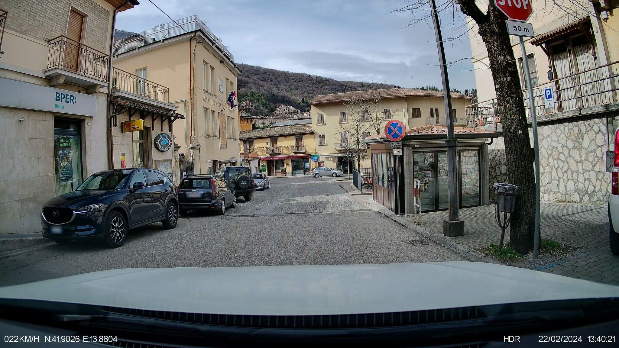 Street view near La Dimora di d'Annunzio, Scanno — © Hrabroslav (CC BY-SA · Mapillary)